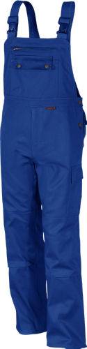 Qualitex Arbeitshose 'comfort' in kornblau, Größe: 27 - Latzhose MG 300 g - komfortable Blaummann