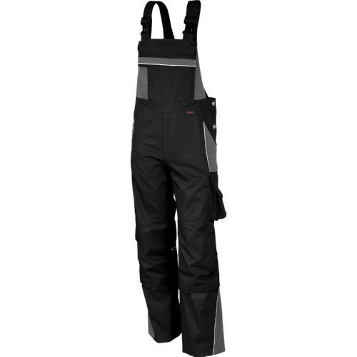 Qualitex Arbeitshose 'PRO' in schwarz/grau, Größe: 29 - Latzhose MG 245 g - Blaumann für PROfessionals Qualitex Arbeitshose 'PRO' in schwarz/grau, Größe: 29 - Latzhose MG 245 g - Blaumann für PROfessionals