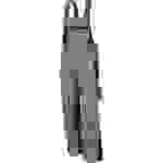 Qualitex Arbeitshose 'PRO' in grau/schwarz, Größe: 25 - Latzhose MG 245 g - Blaumann für PROfessionals