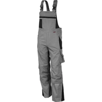 Qualitex Arbeitshose 'PRO' in grau/schwarz, Größe: 25 - Latzhose MG 245 g - Blaumann für PROfessionals Qualitex Arbeitshose 'PRO' in grau/schwarz, Größe: 25 - Latzhose MG 245 g - Blaumann für PROfessionals