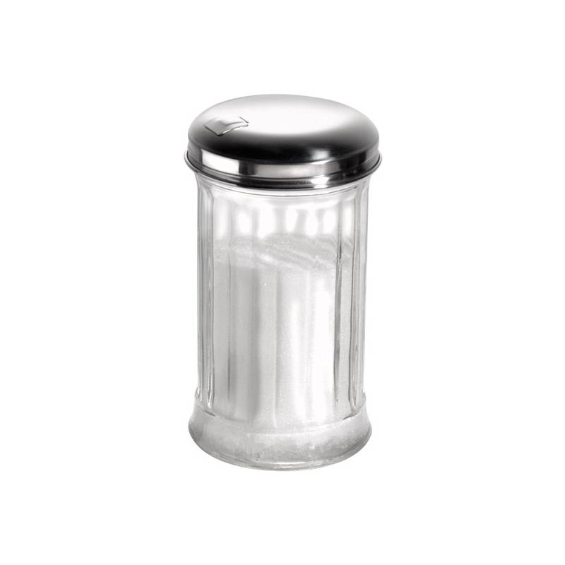 APS Zuckerdosierer, mit Dosierklappe, Edelstahl/Glas (6450434)