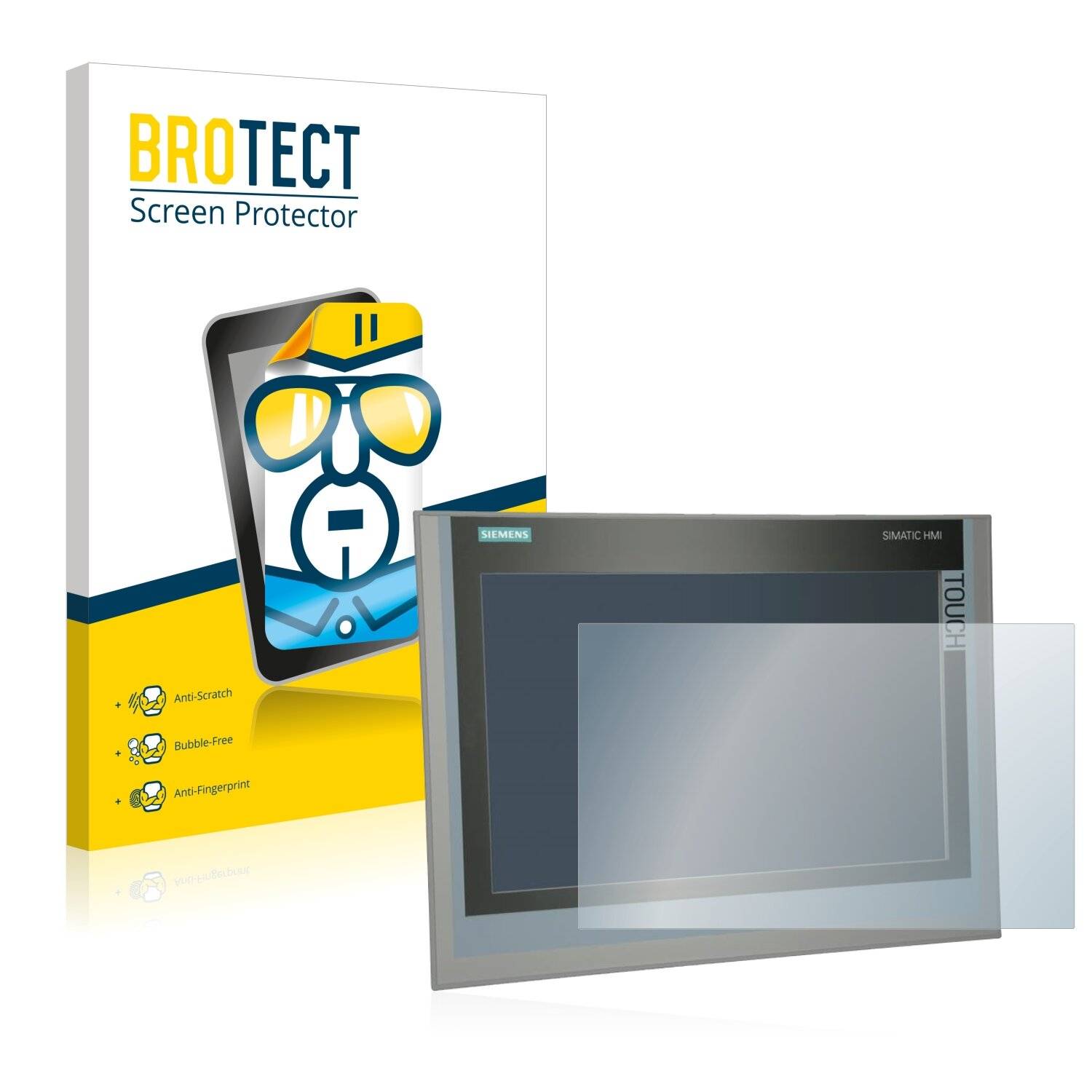 BROTECT Displayschutz-Folie für Siemens Simatic HMI TP 1500 Comfort