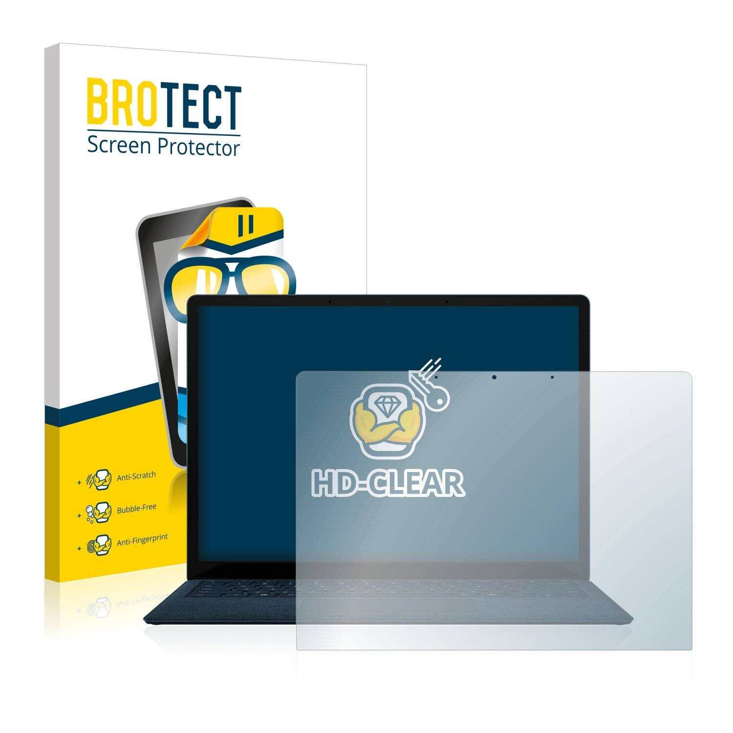 BROTECT HD-Clear Displayschutzfolie für Microsoft Surface Laptop 4