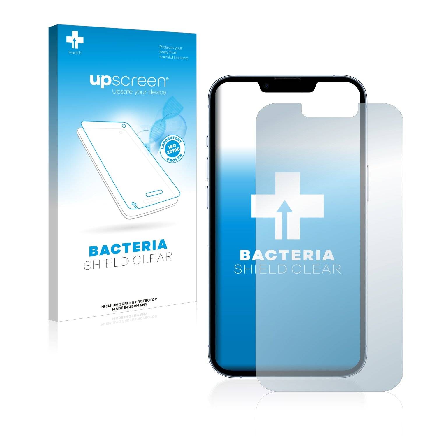 upscreen Bacteria Shield Schutzfolie für Apple iPhone 13 Pro - Antibakteriell