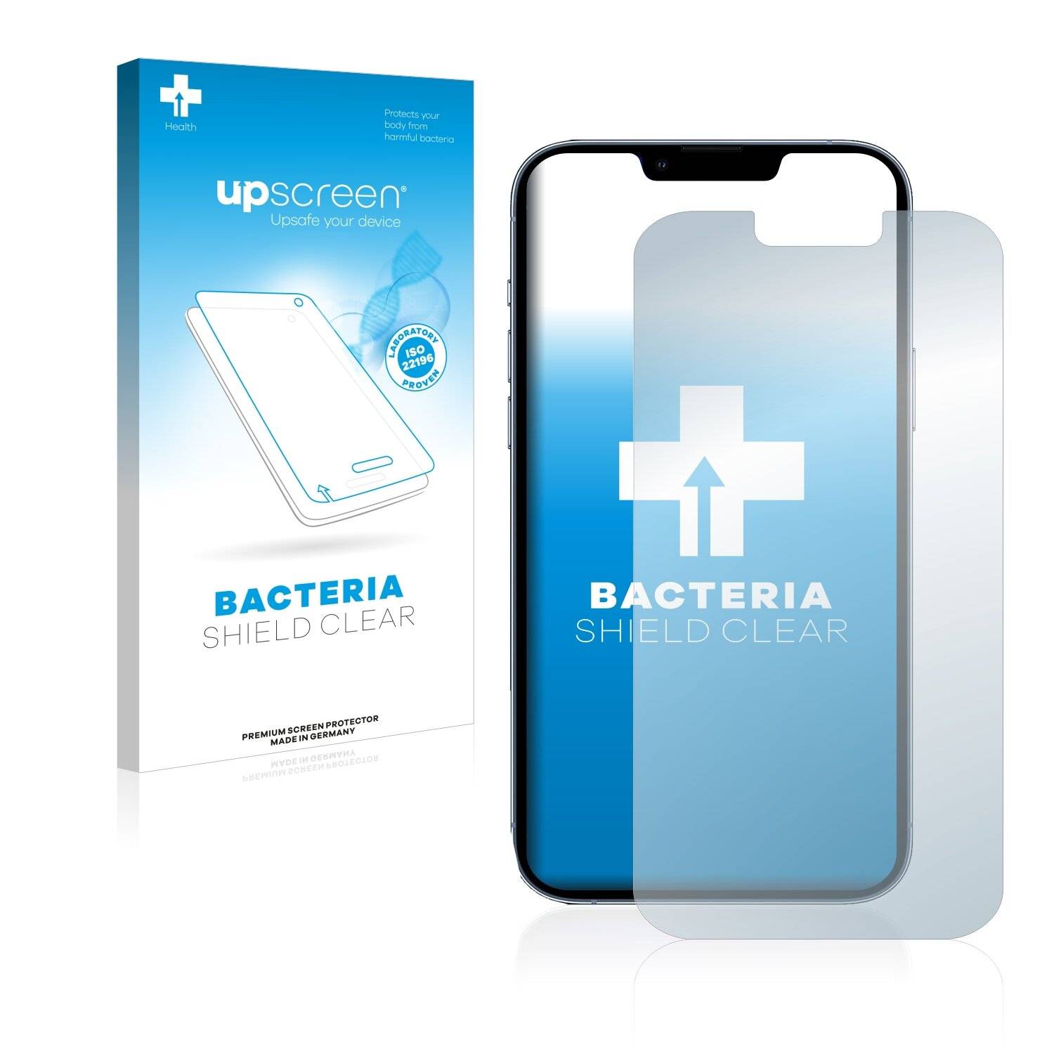 upscreen Bacteria Shield Schutzfolie für Apple iPhone 13 Pro Max - Antibakteriell