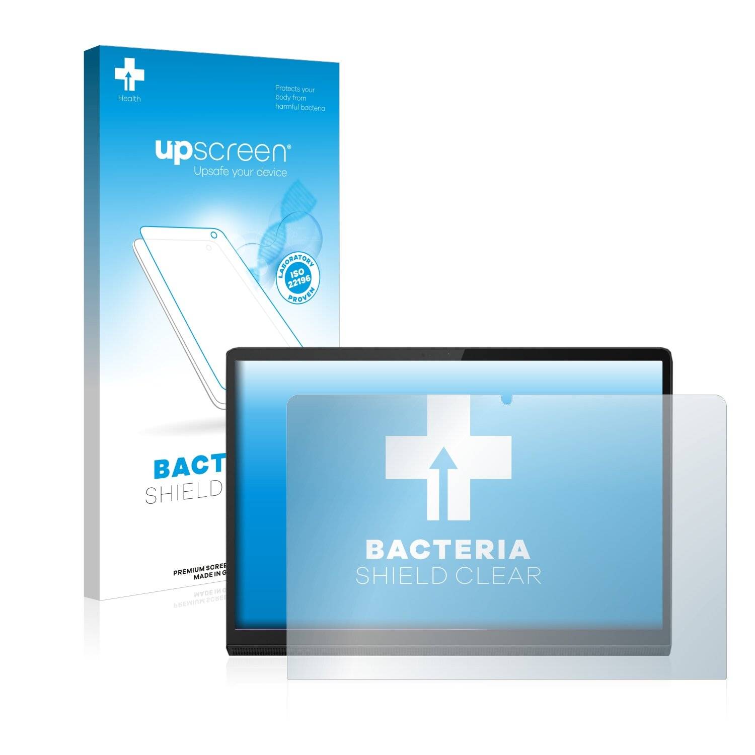 upscreen Bacteria Shield Clear Premium Antibakterielle Displayschutzfolie für Lenovo Yoga