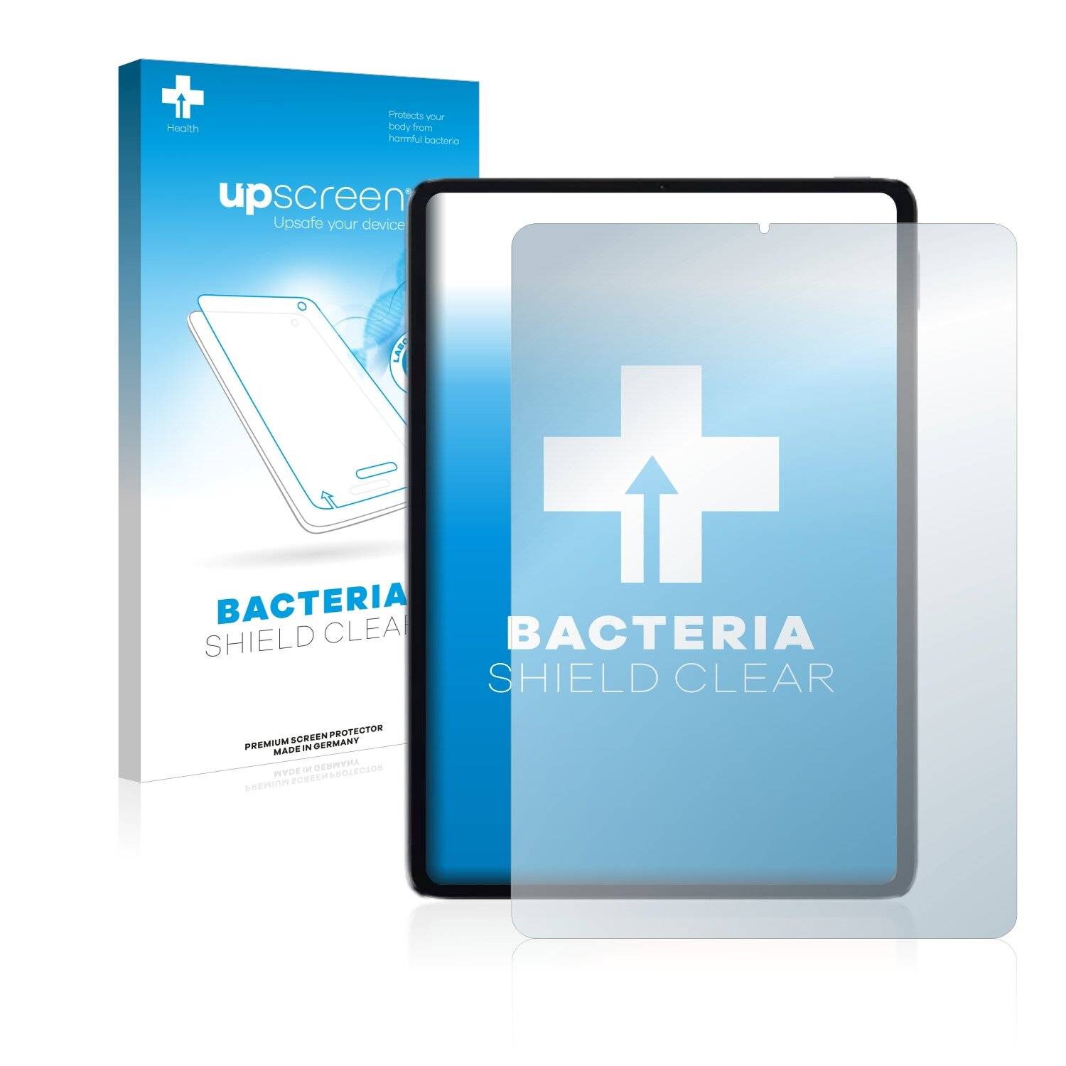 upscreen Bacteria Shield Clear Premium Antibakterielle Displayschutzfolie für Xiaomi Mi Pad