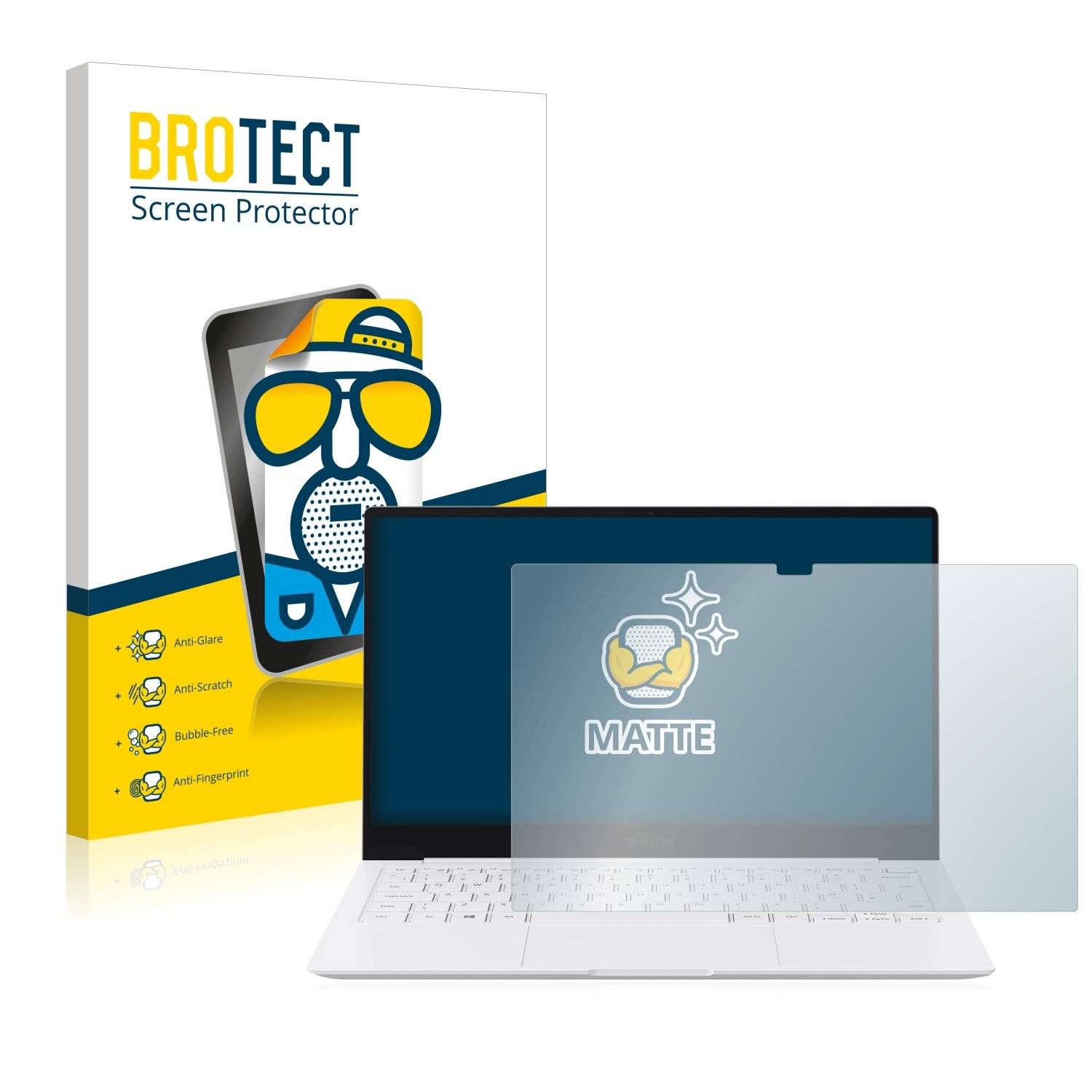 BROTECT Entspiegelungs-Folie für Samsung Galaxy Book Pro 13