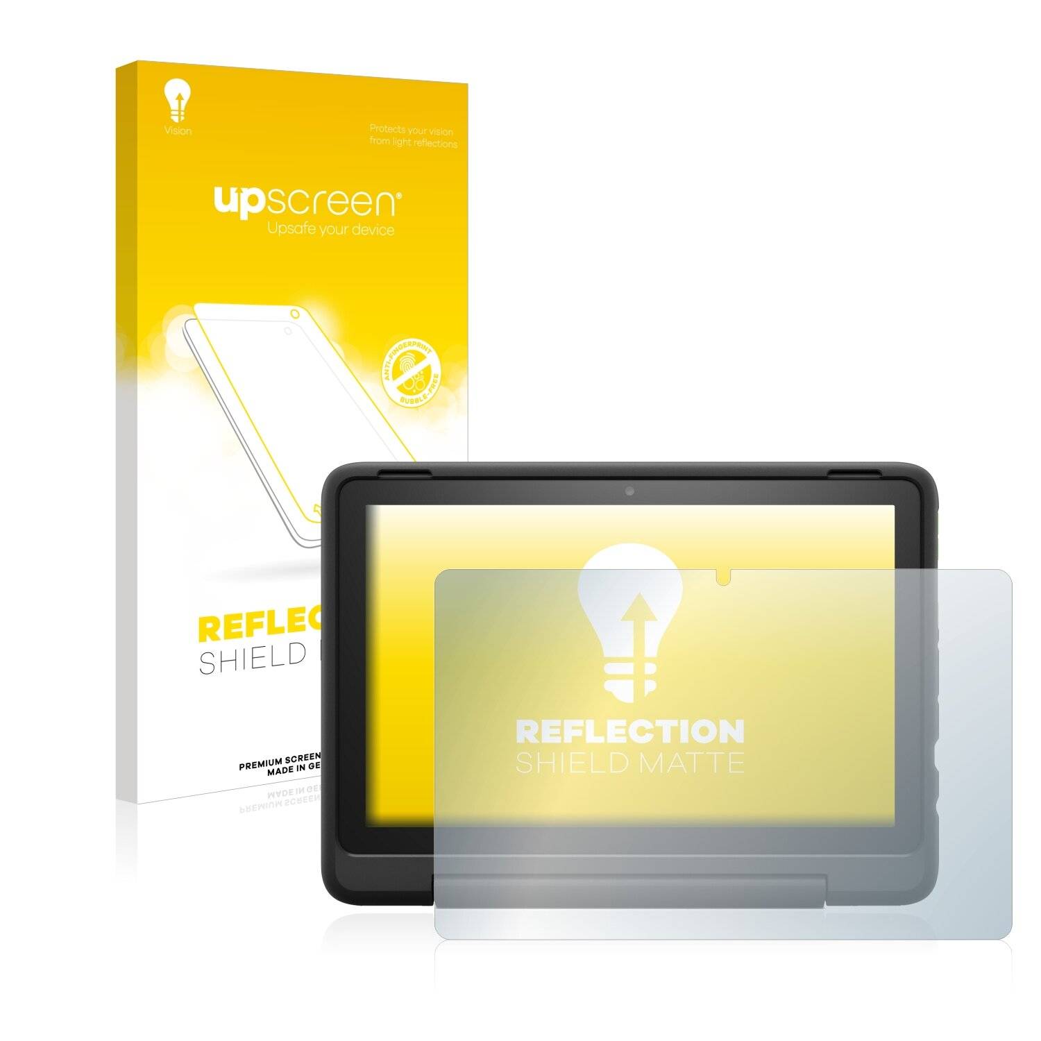 upscreen Reflection Shield Matte Premium Displayschutzfolie für Amazon Fire HD 10 Kids Pro
