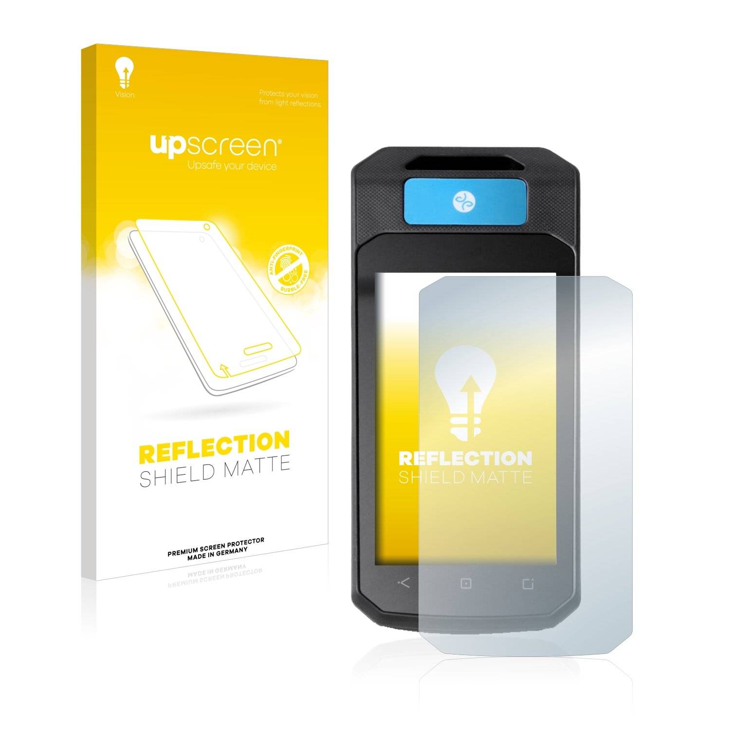 upscreen Reflection Shield Matt Schutzfolie für Accu-Chek Insight mit DBLG1
