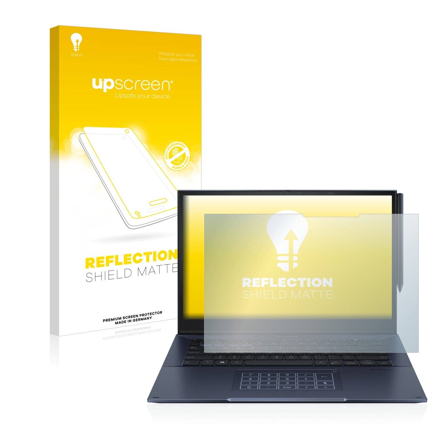 upscreen Reflection Shield Matt Schutzfolie für ASUS ExpertBook B7 Flip
