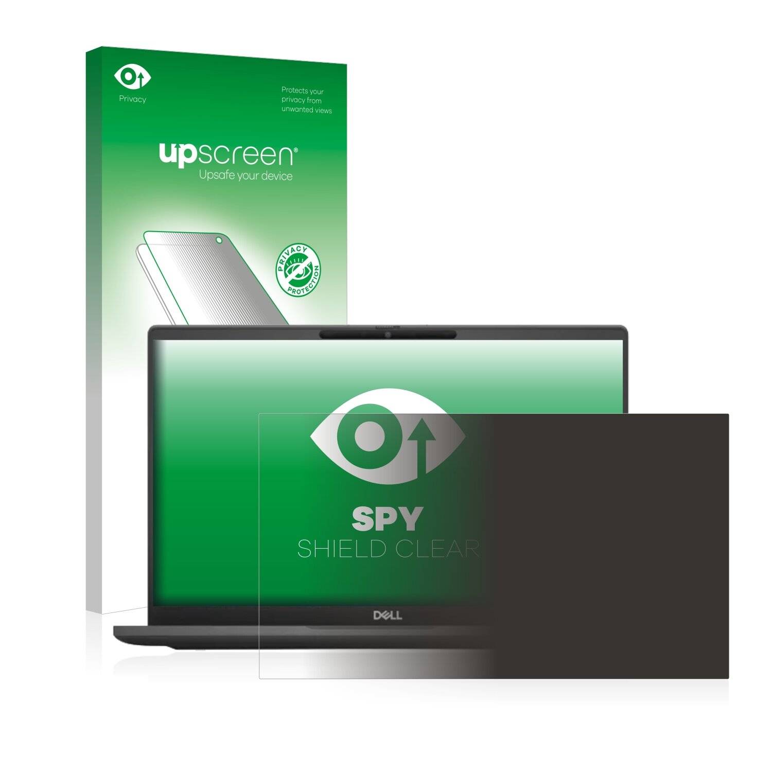 upscreen Blickschutzfolie für Dell Latitude 7320 Non-Touch Anti-Spy Privacy Blaulichtschutz Sichtschutzfolie
