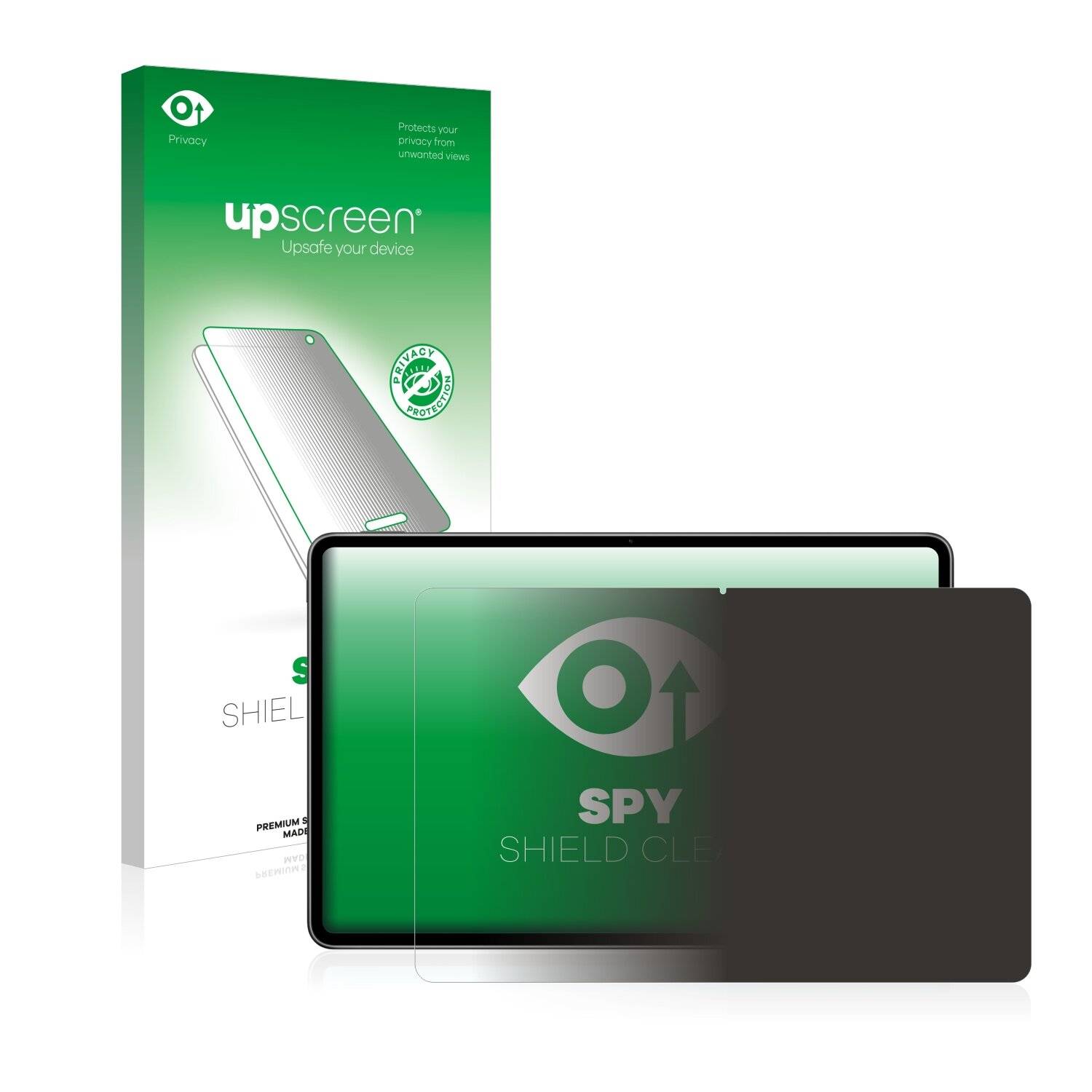 upscreen Spy Shield Clear Premium Blickschutzfolie für Huawei MatePad Pro 12.6 WiFi