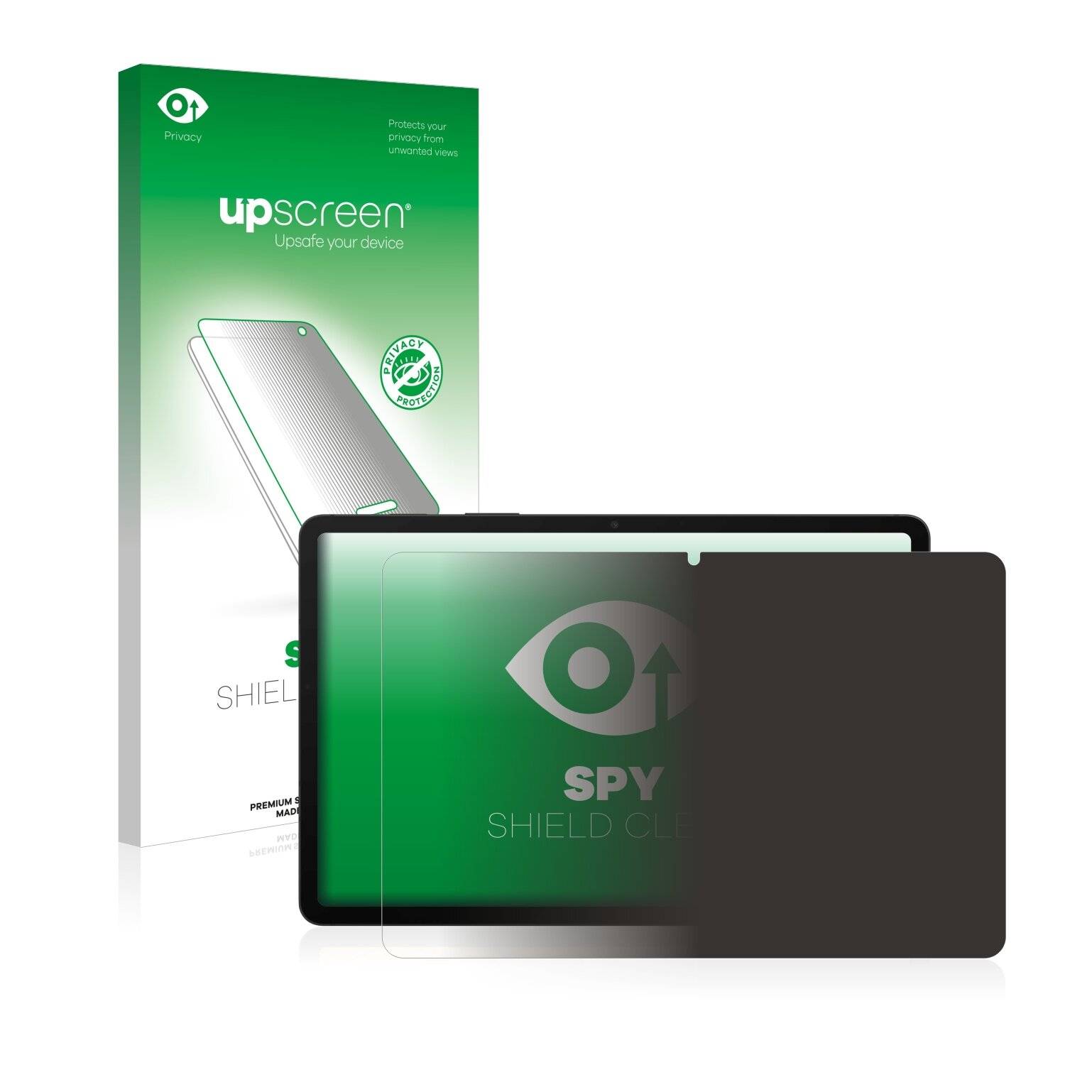 upscreen Blickschutzfolie für Samsung Galaxy Tab S8 WiFi Anti-Spy Privacy Blaulichtschutz Sichtschutzfolie