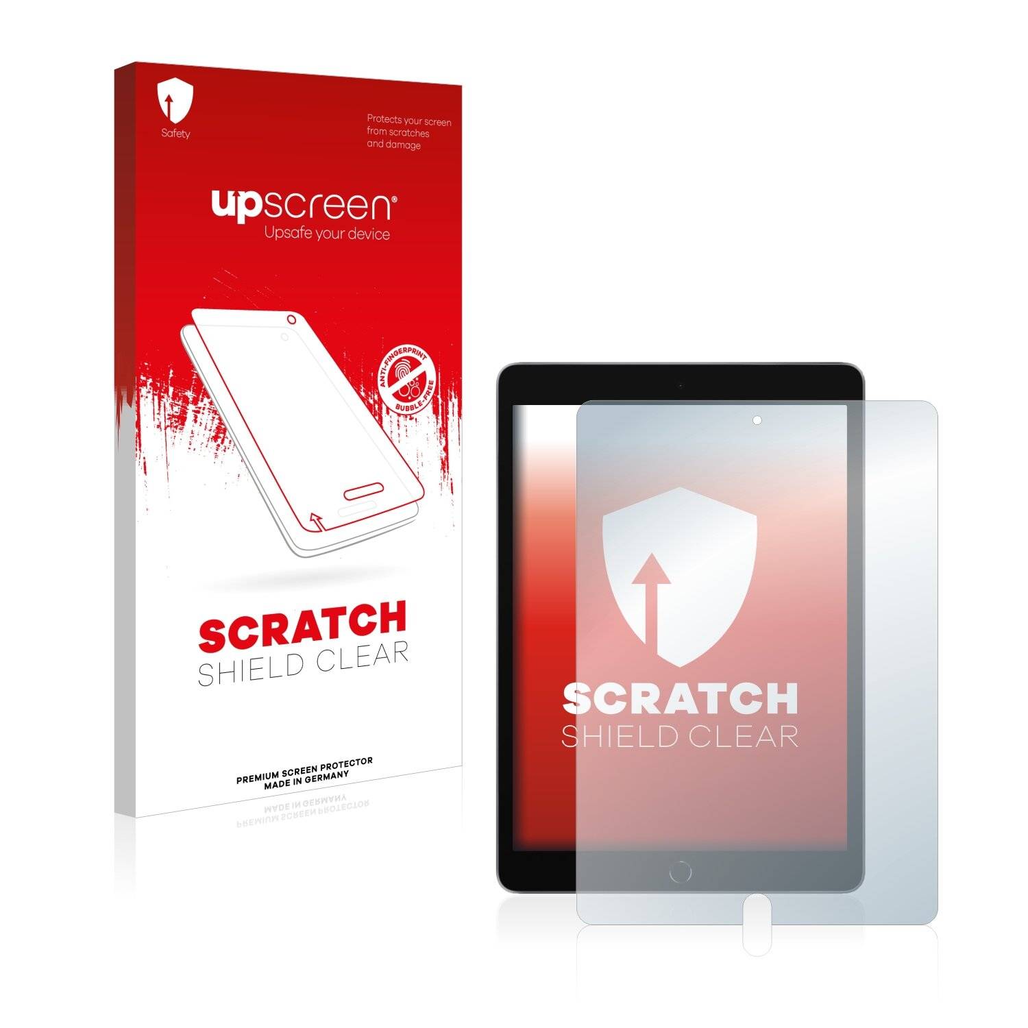 upscreen Scratch Shield Schutzfolie für Apple iPad 10.2 WiFi Cellular 2021 (9. Gen.)