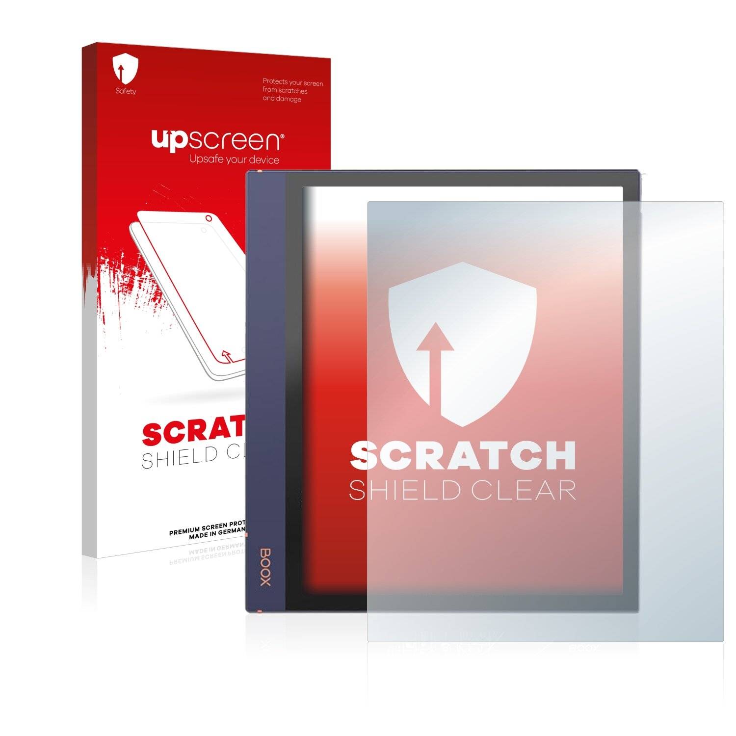 upscreen Scratch Shield Clear Premium Displayschutzfolie für Onyx Boox Note Air