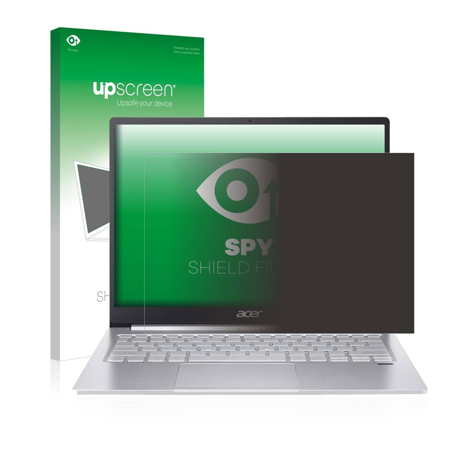 upscreen Blickschutzfilter für Acer Swift 3 SF313-53 Blaulichtfilter Sichtschutz Privacy Anti Spy abnehmbar