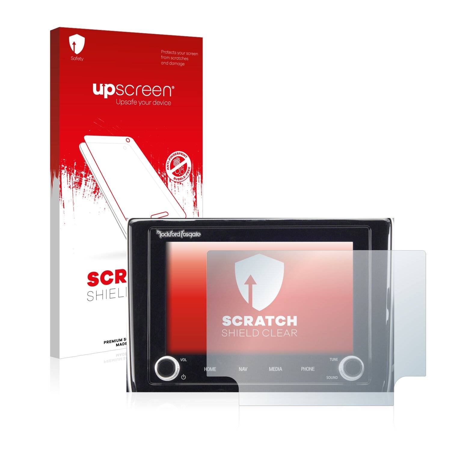 upscreen Scratch Shield Schutzfolie für Mitsubishi ASX (8/2019-GA0)