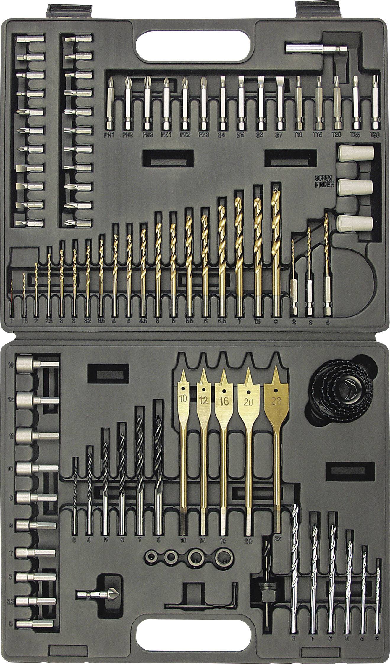 824647 M29815 TiN 101teilig Universal-Bohrersortiment | voelkner