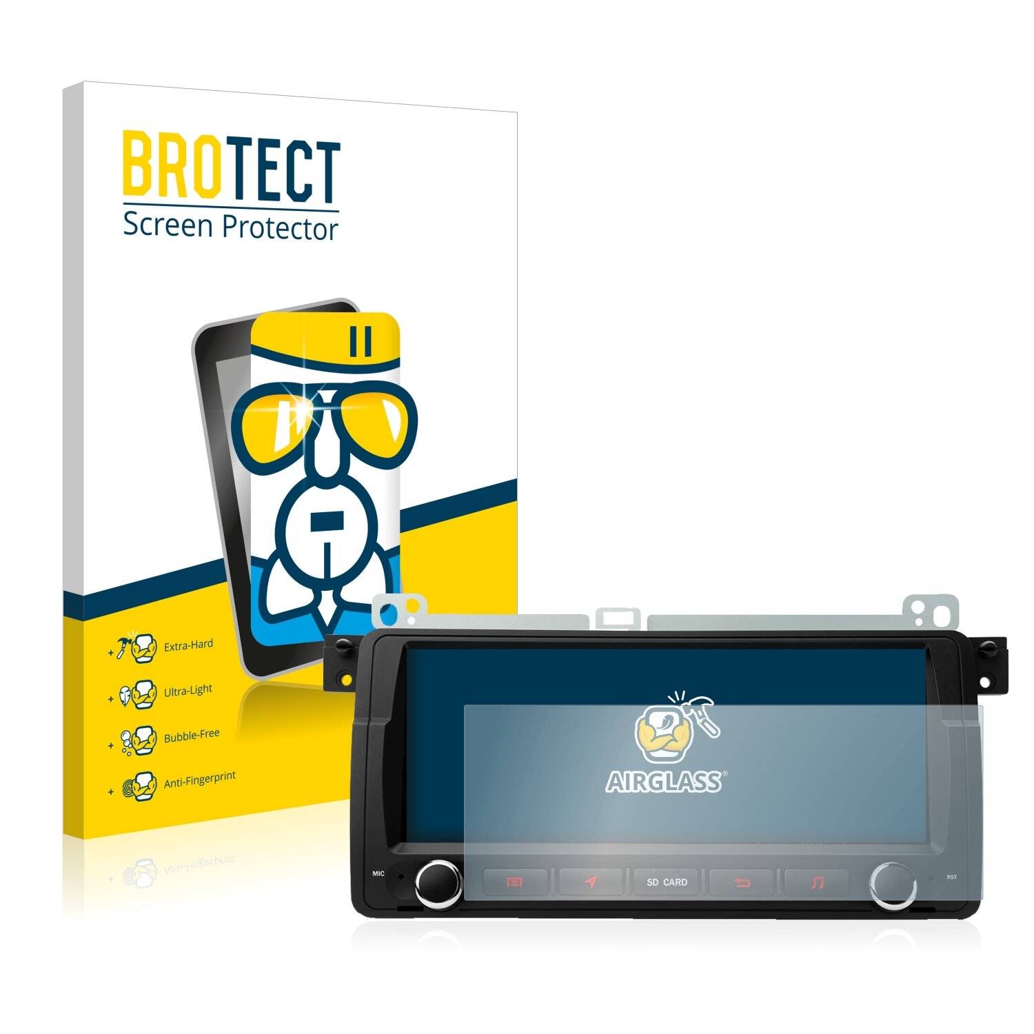 BROTECT AirGlass Schutzglas Folie für Xtrons