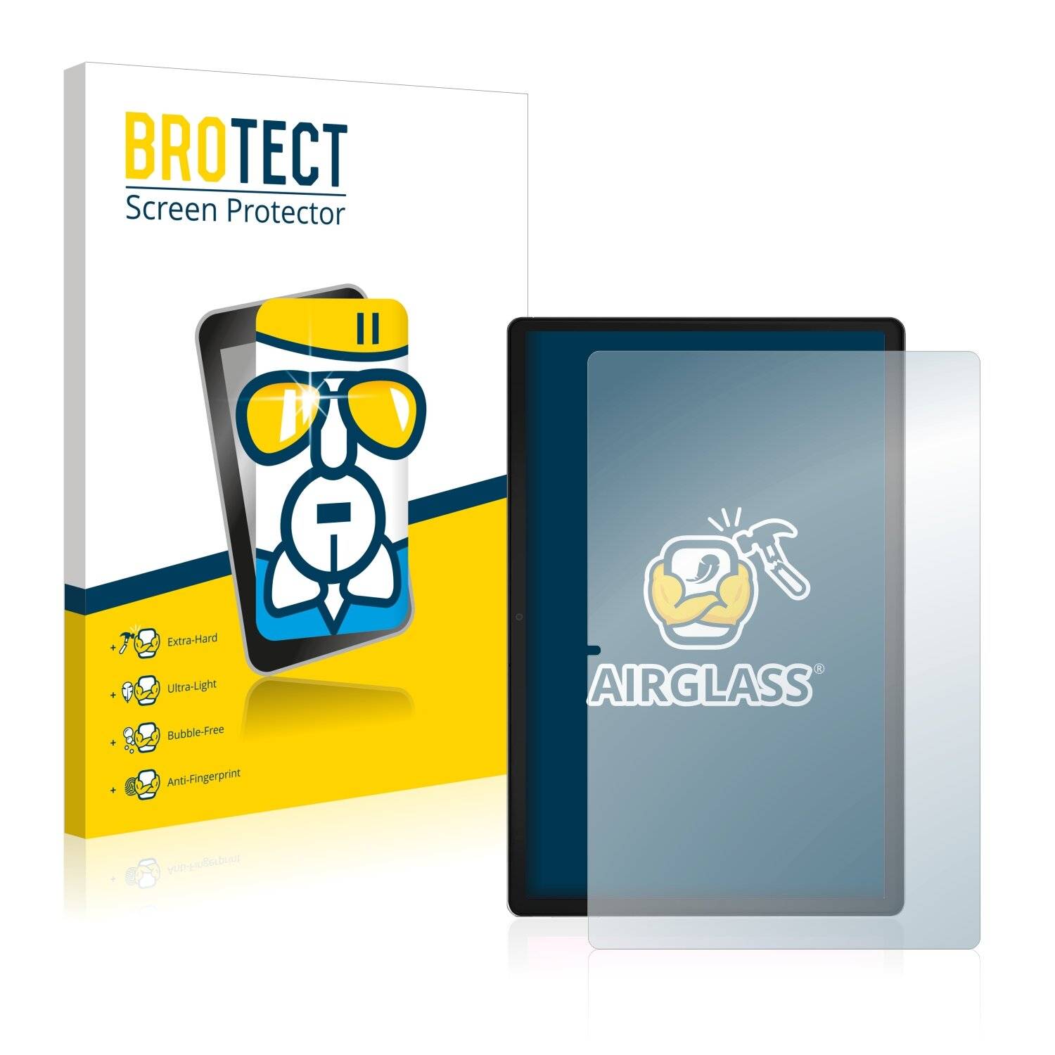 BROTECT AirGlass Schutzglas Folie für Jumper Ezpad