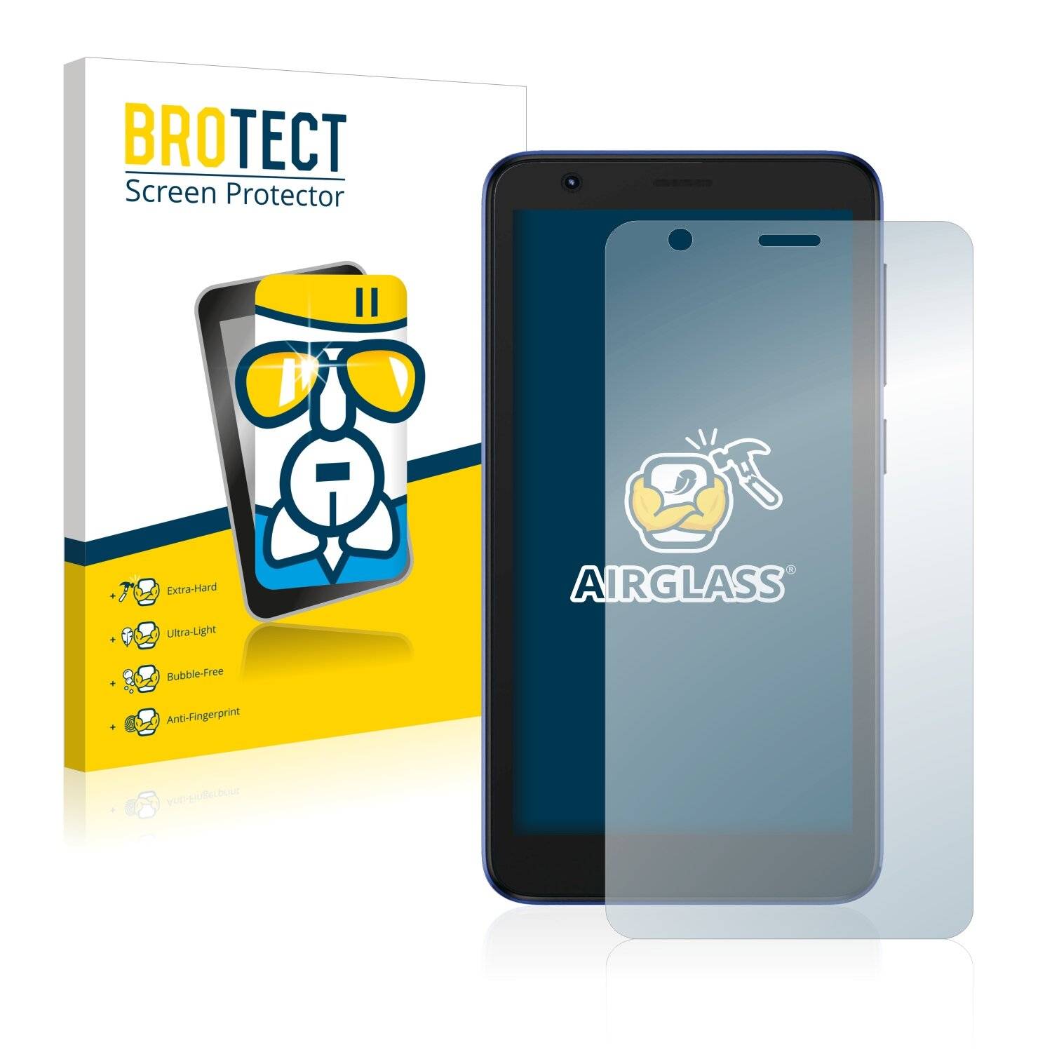 BROTECT AirGlass Glas Schutz-Folie für ZTE Blade L9 - Schutzglas