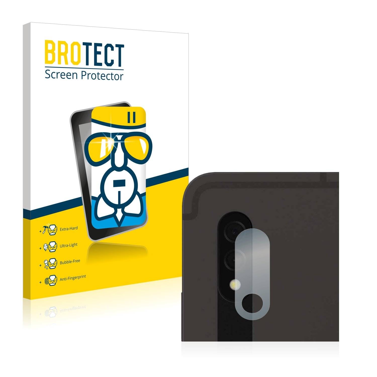 BROTECT AirGlass Schutzglas Folie für Samsung Galaxy Tab S8 WiFi (NUR