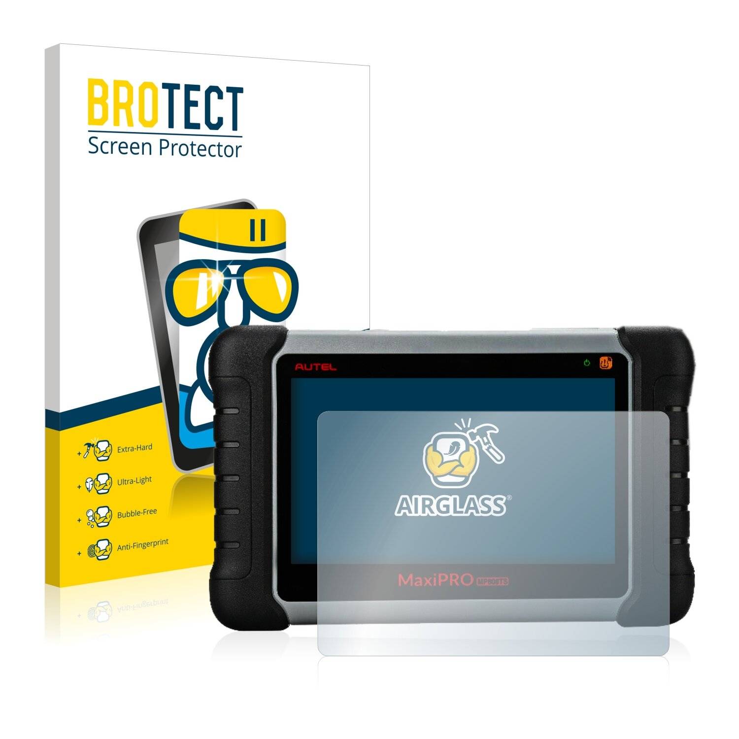 BROTECT AirGlass Schutzglas Folie für Autel MaxiPRO