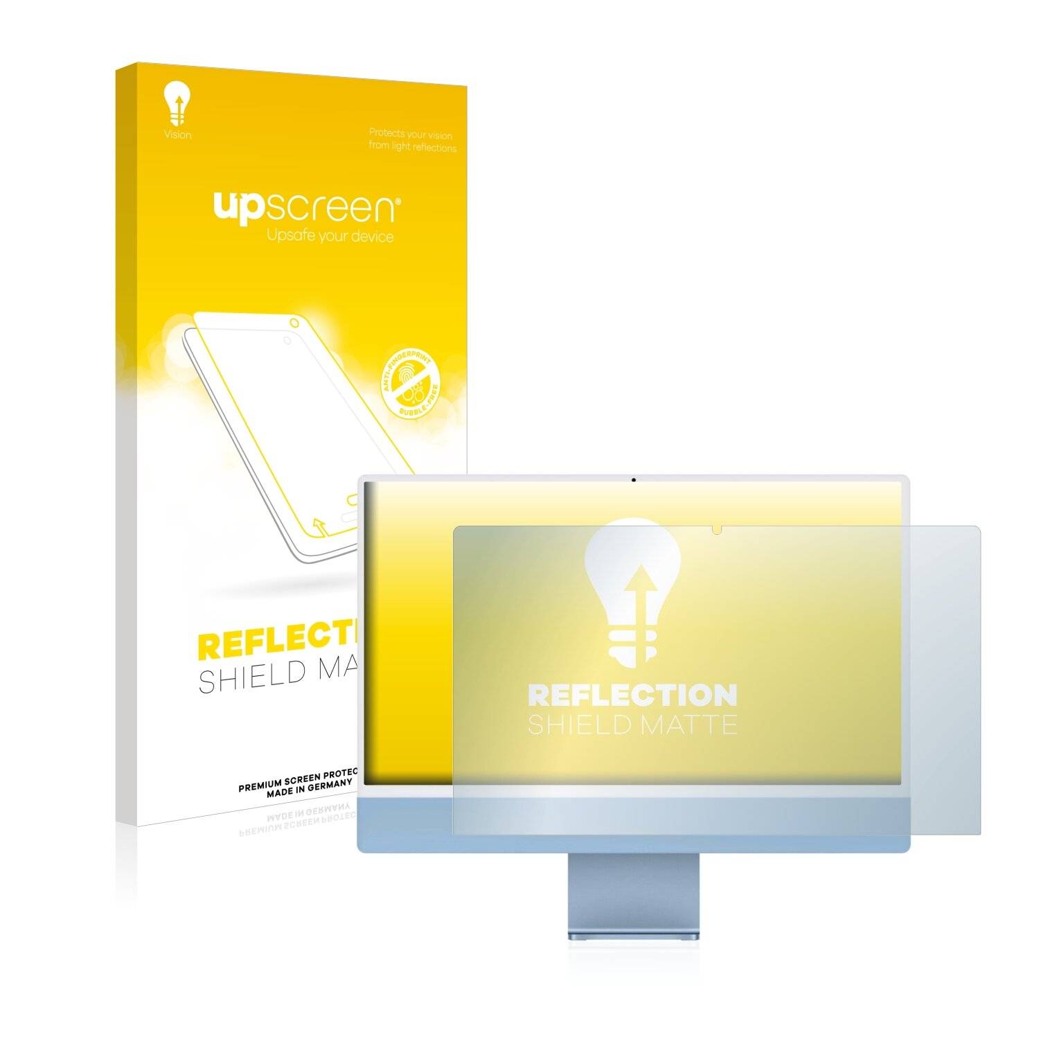 upscreen Reflection Shield Matt Schutzfolie für Apple iMac 24 M1 2021