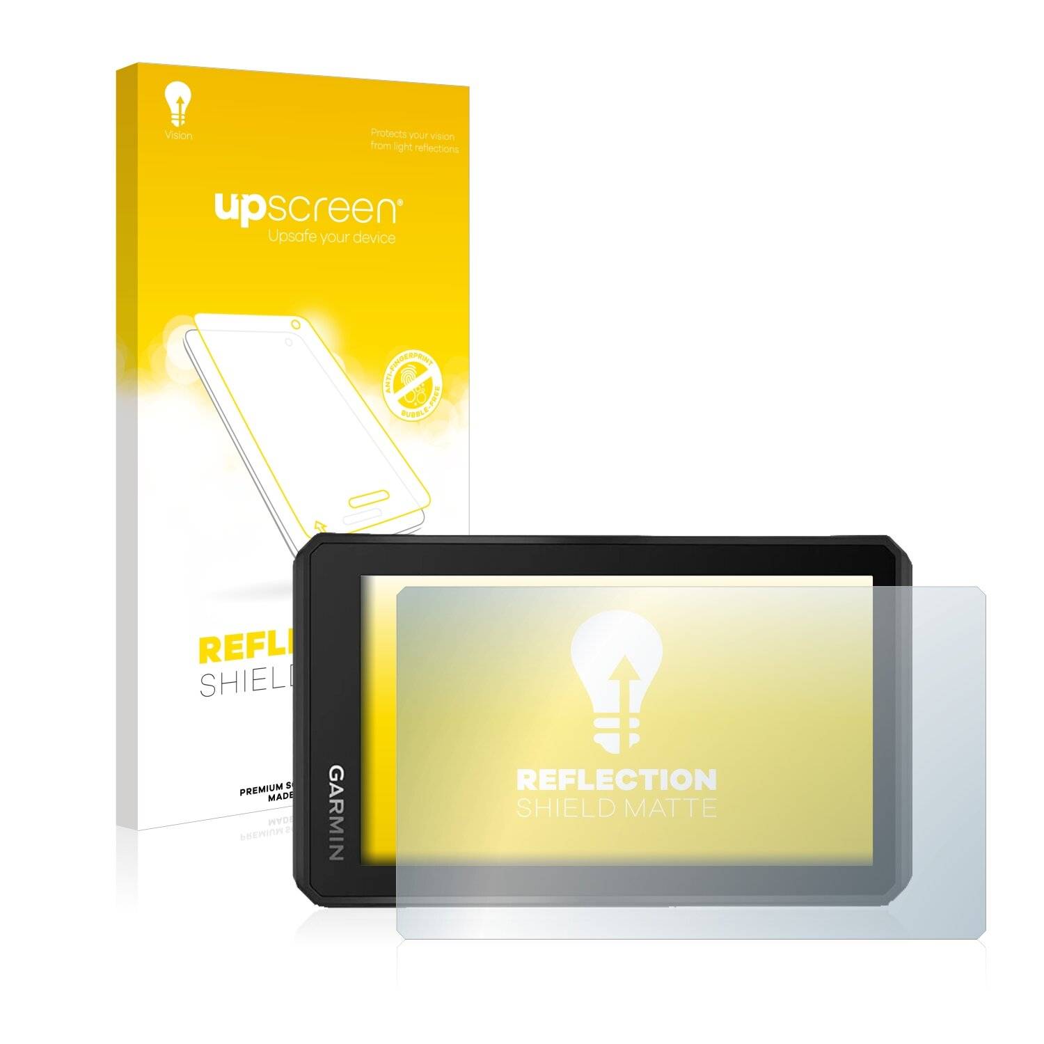 upscreen Reflection Shield Matte Premium Displayschutzfolie für Garmin