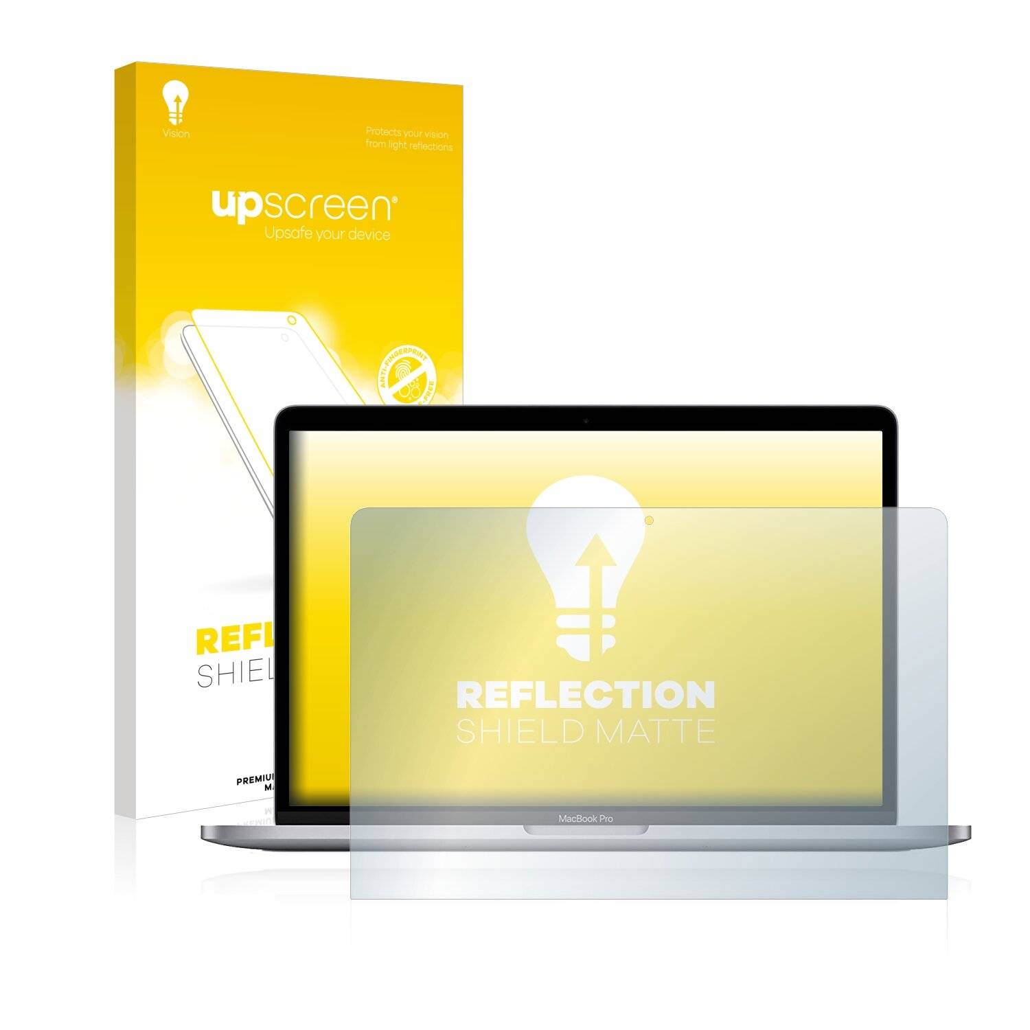 upscreen Reflection Shield Matt Schutzfolie für Apple MacBook Pro M1 13 2020