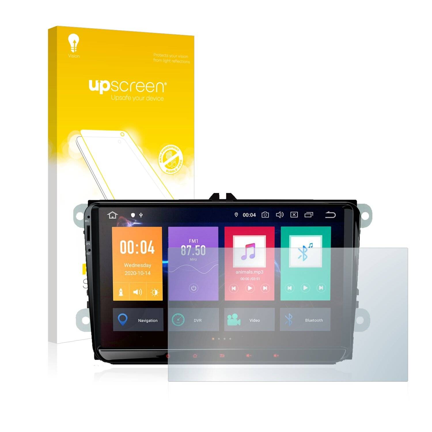 upscreen Reflection Shield Matte Premium Displayschutzfolie für Xtrons