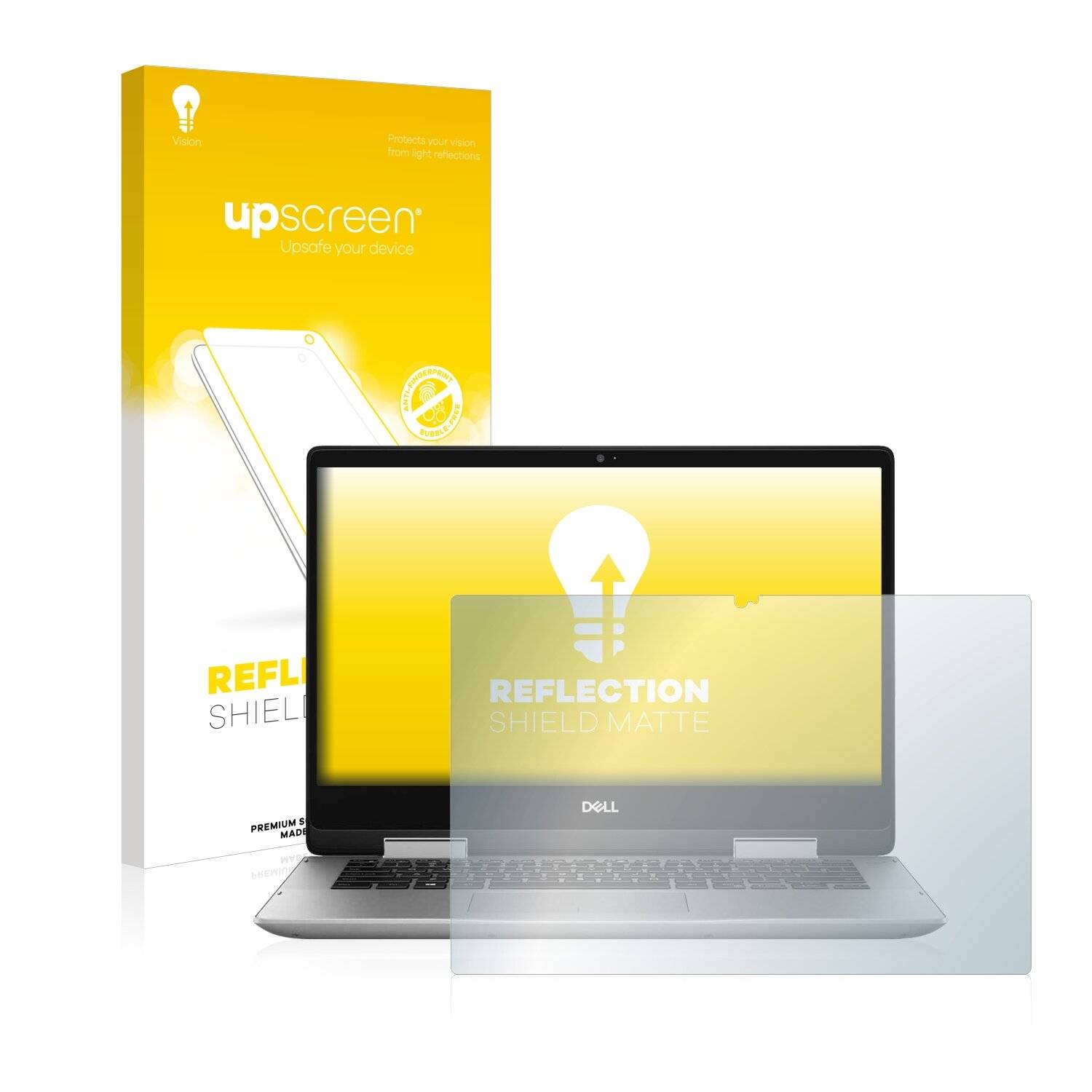 upscreen Reflection Shield Matte Premium Displayschutzfolie für Dell Inspiron 14 5000