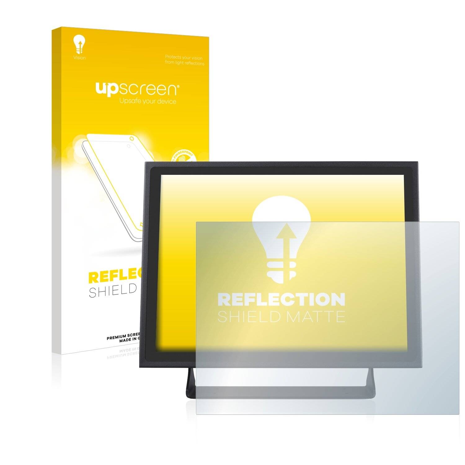 upscreen Reflection Shield Matt Schutzfolie für Beetronics 19TSV7M