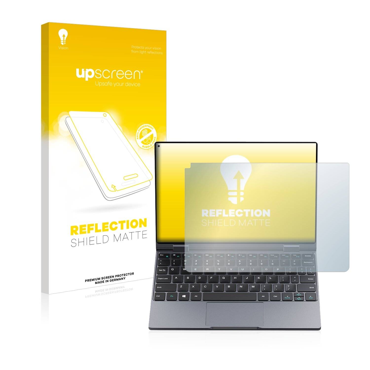 upscreen Schutzfolie für Chuwi MiniBook X Folie Matt Entspiegelt Anti-Reflex
