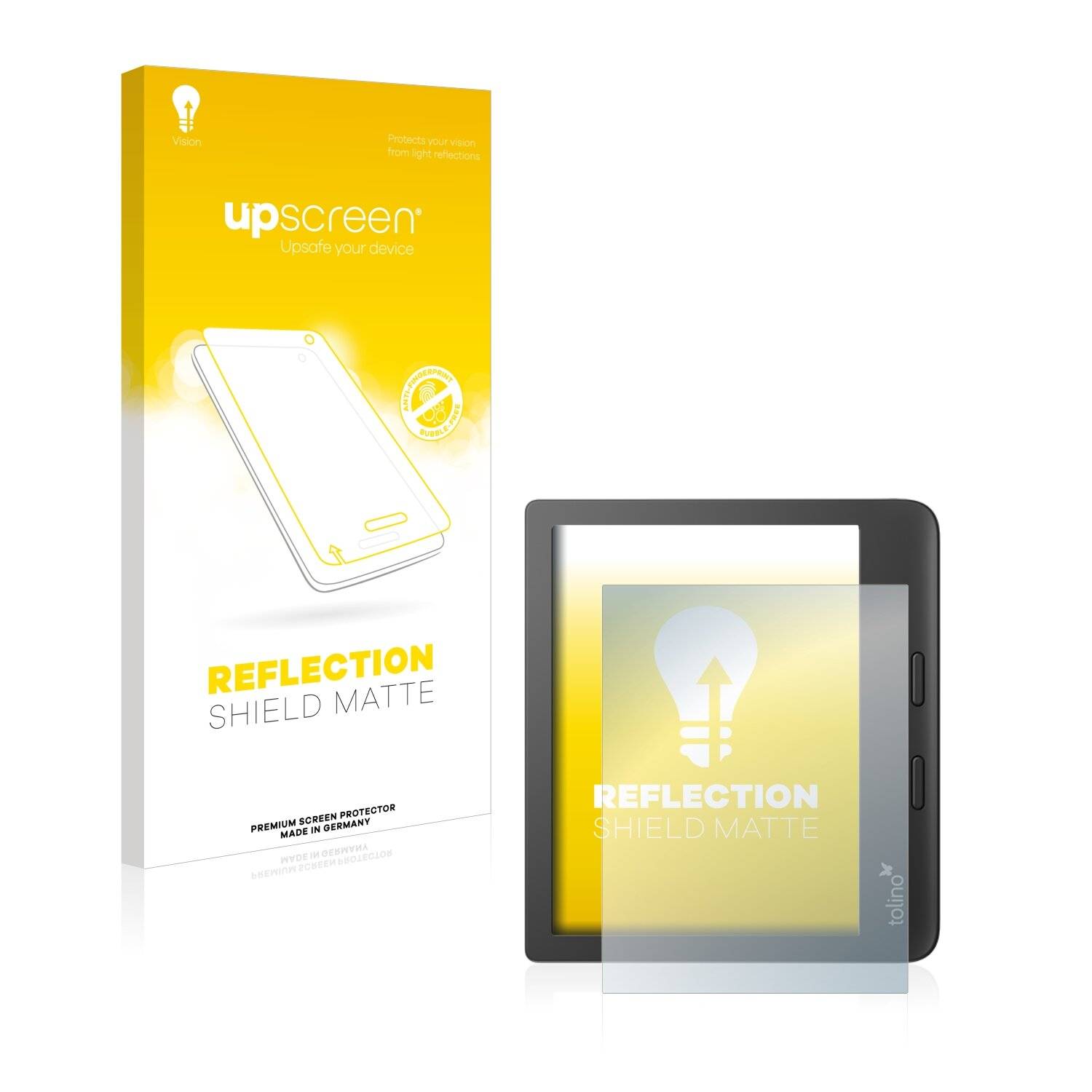 upscreen Reflection Shield Matt Schutzfolie für Tolino Vision 6