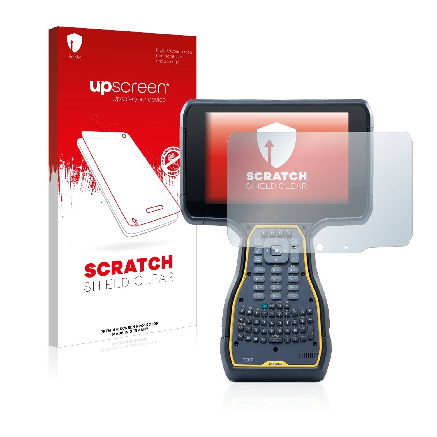 upscreen Scratch Shield Clear Premium Displayschutzfolie für Trimble TSC7