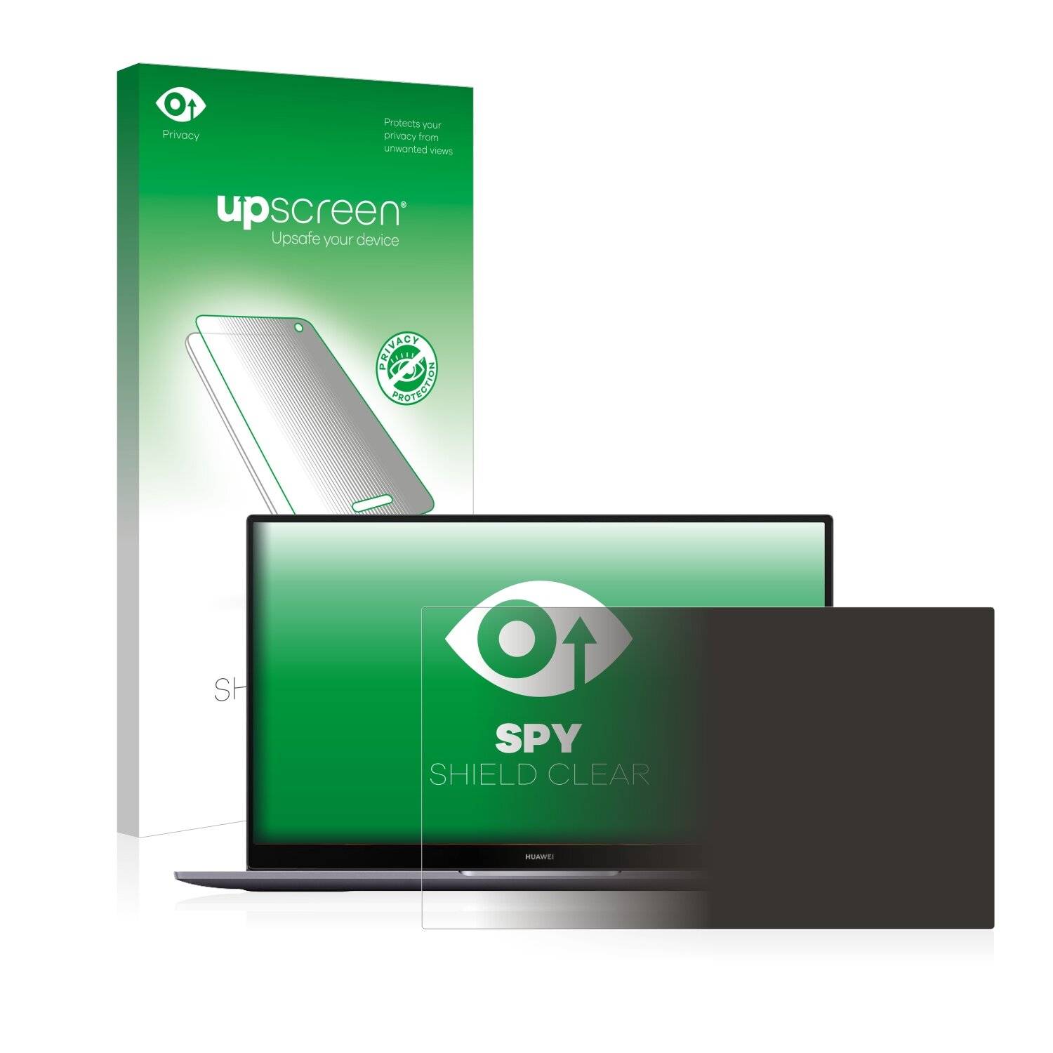 upscreen Spy Shield Sichtschutz-Folie für Huawei MateBook D 16 16:9
