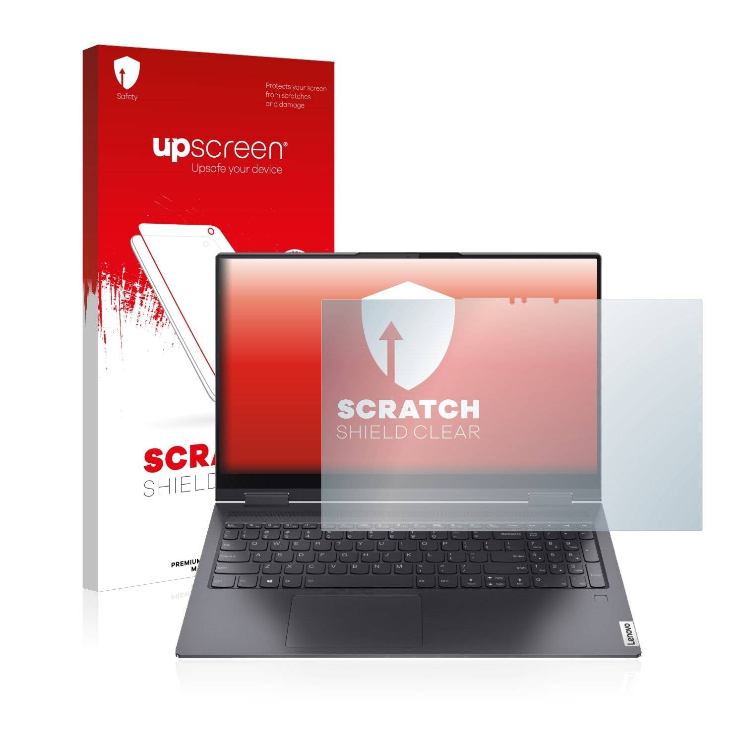 upscreen Scratch Shield Clear Premium Displayschutzfolie für Lenovo Campus Yoga
