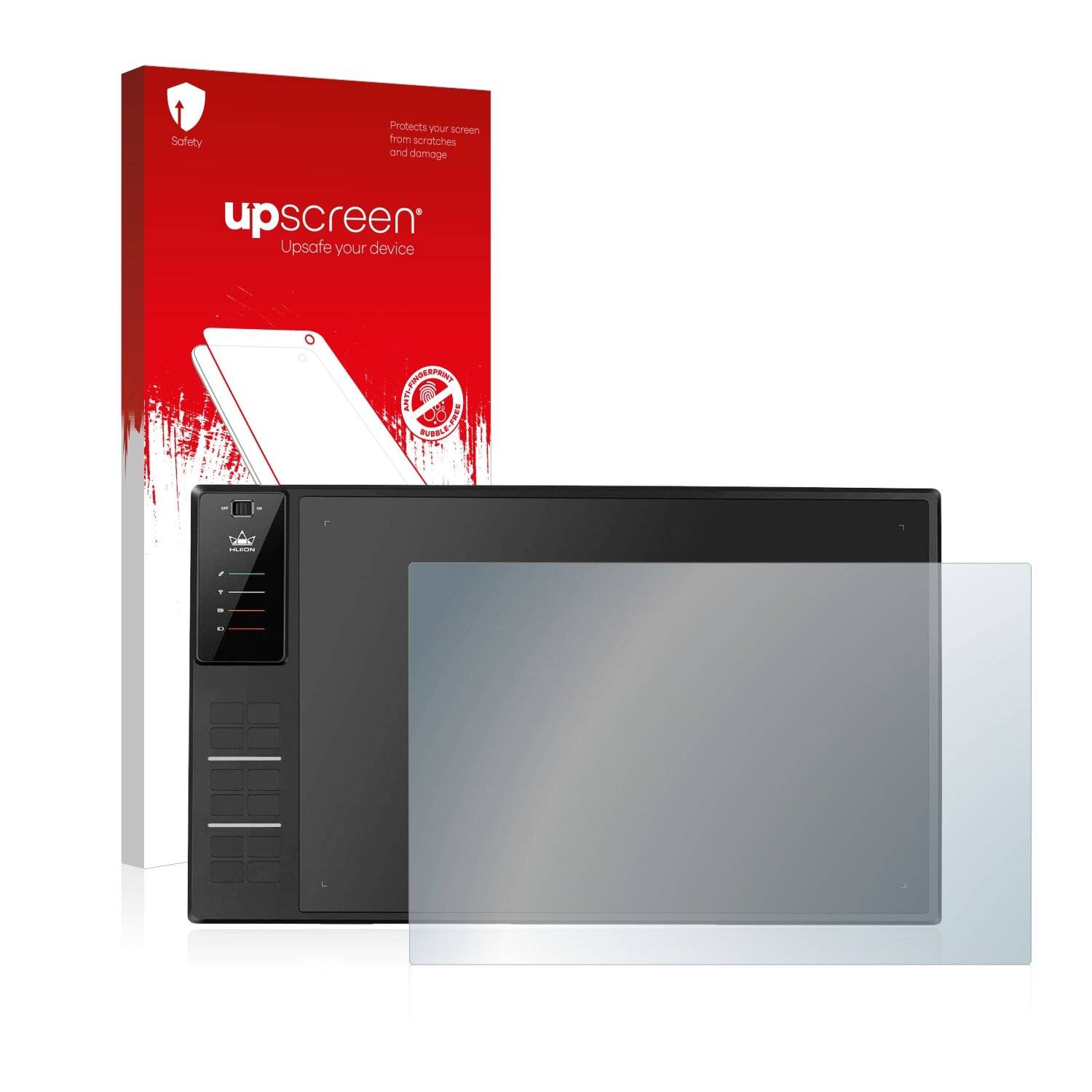 upscreen Scratch Shield Clear Premium Displayschutzfolie für Huion Inspiroy WH1409