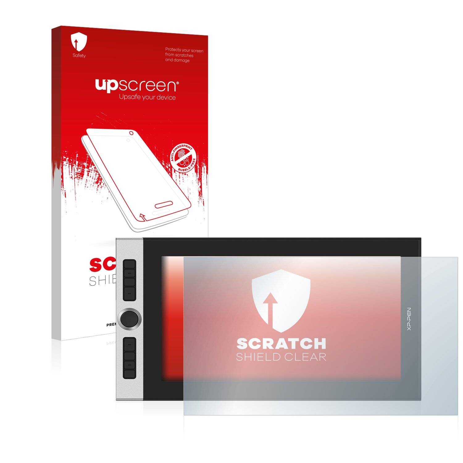 upscreen Scratch Shield Clear Premium Displayschutzfolie für XP-Pen Innovator