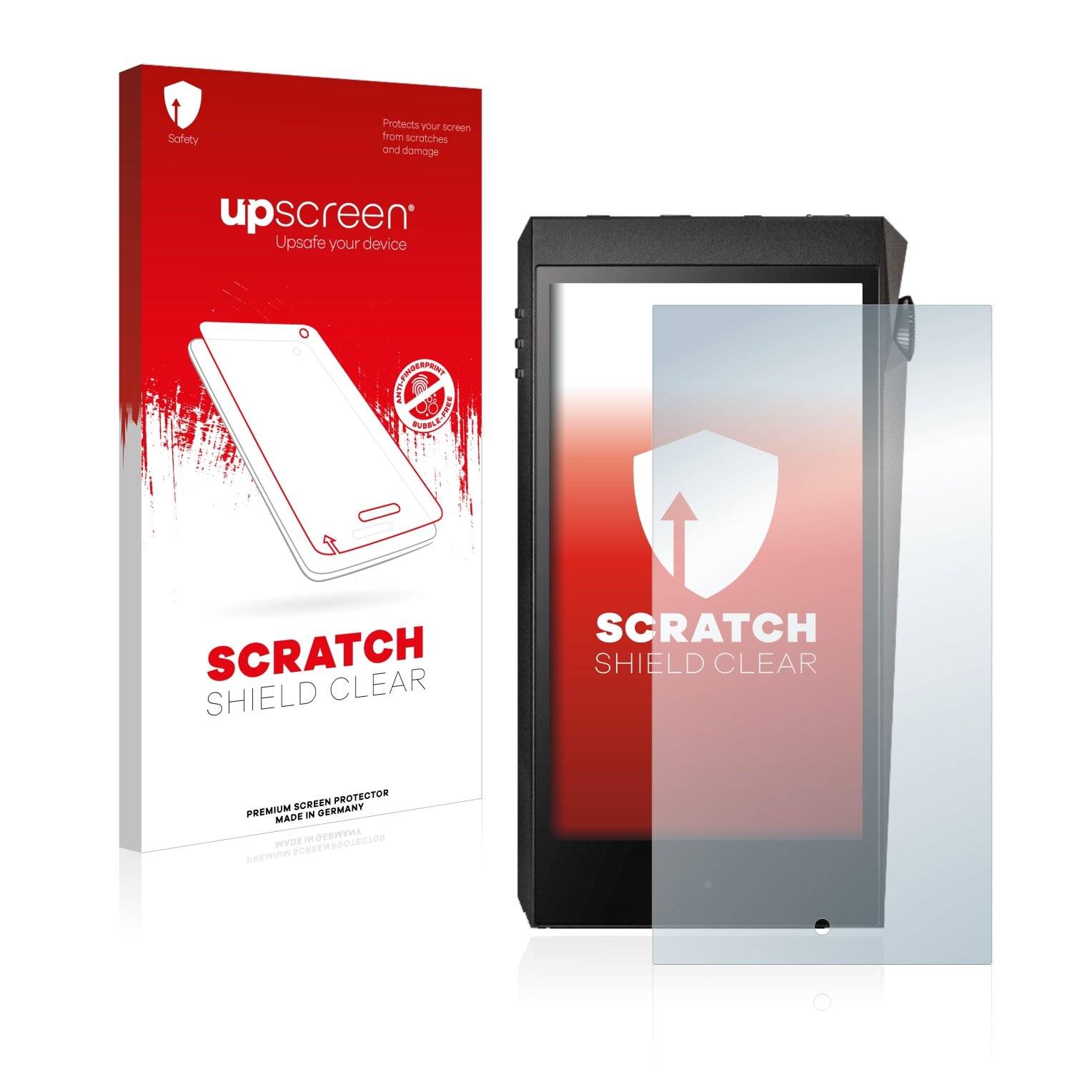upscreen Scratch Shield Clear Premium Displayschutzfolie für Astell&Kern A&ultima