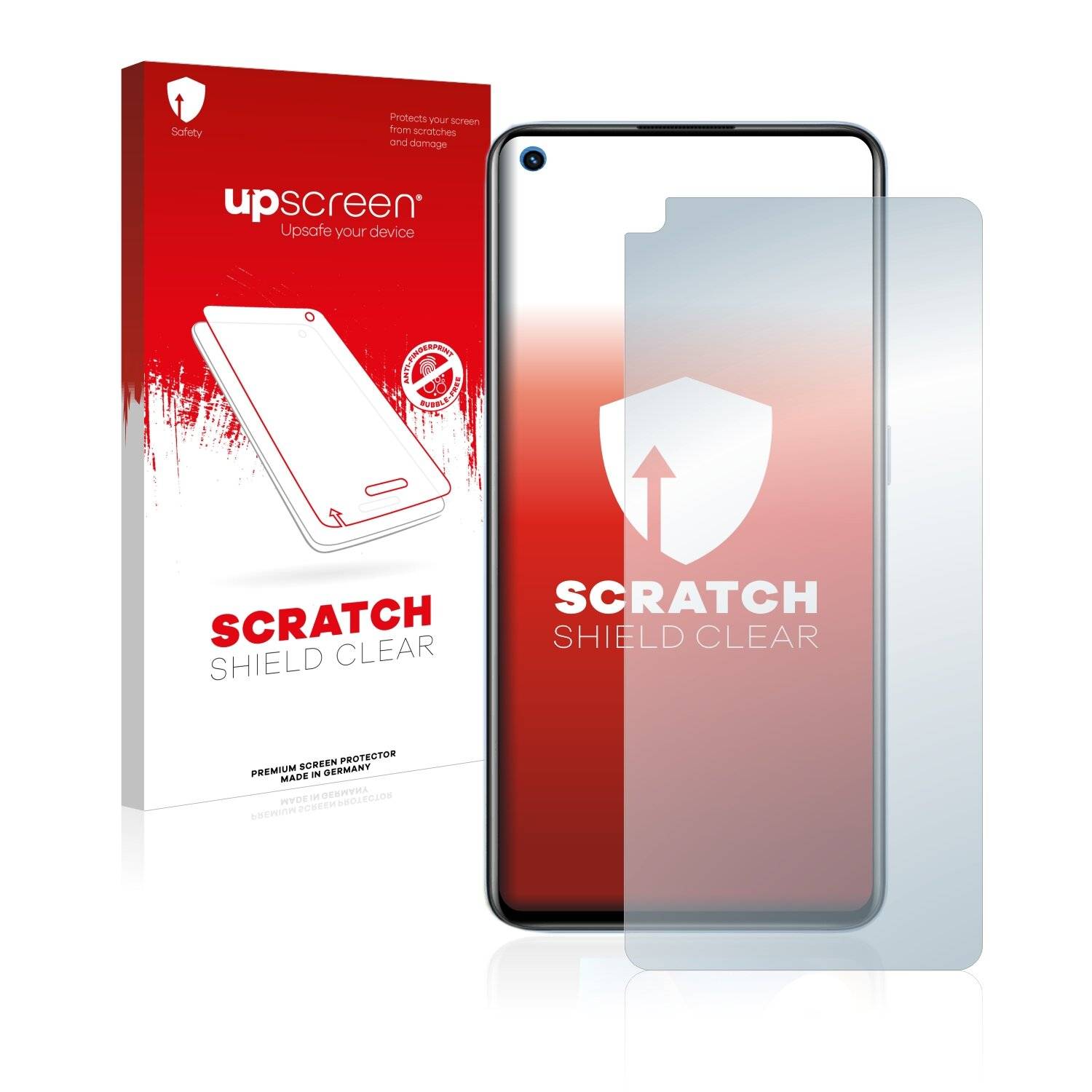 upscreen Schutzfolie für realme GT Neo 2 Kratzschutz Anti-Fingerprint Klar