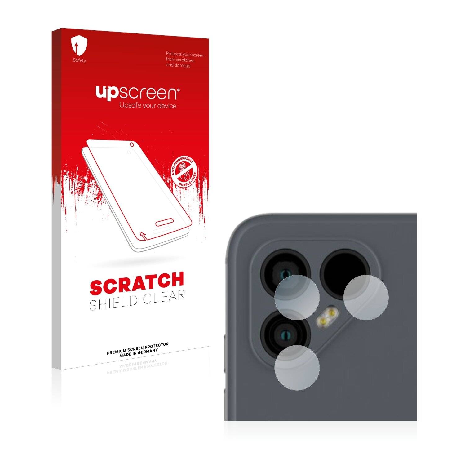 upscreen Scratch Shield Schutzfolie für Fairphone 4 (NUR Kameraschutz)