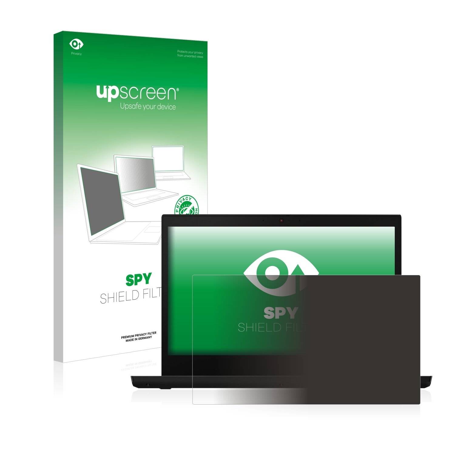 upscreen Blickschutzfilter für Lenovo ThinkPad L14 Gen 2 Blaulichtfilter Sichtschutz Privacy Anti Spy abnehmbar