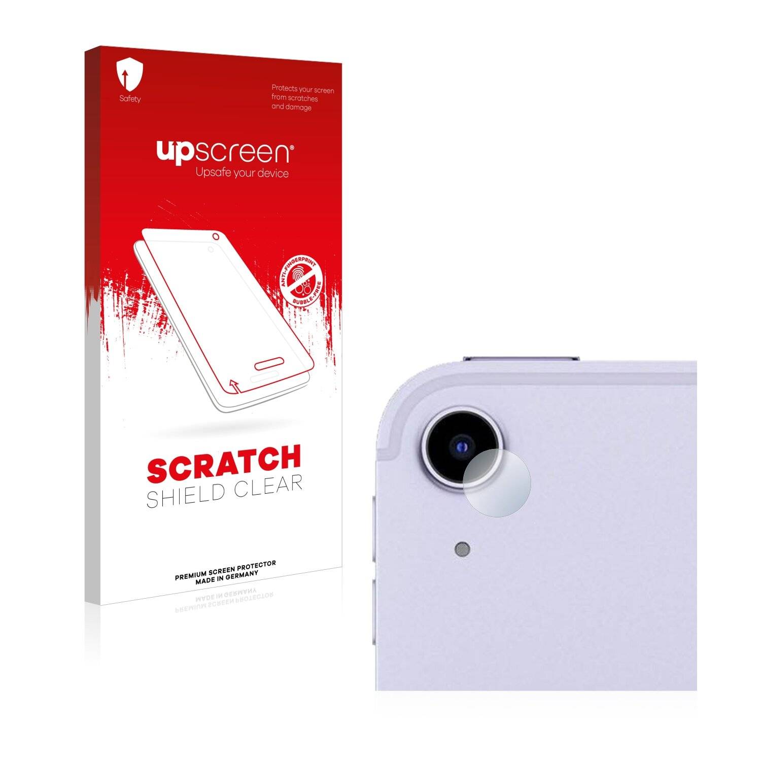 upscreen Scratch Shield Clear Premium Displayschutzfolie für Apple iPad Air 5 WiFi 2022 (NUR