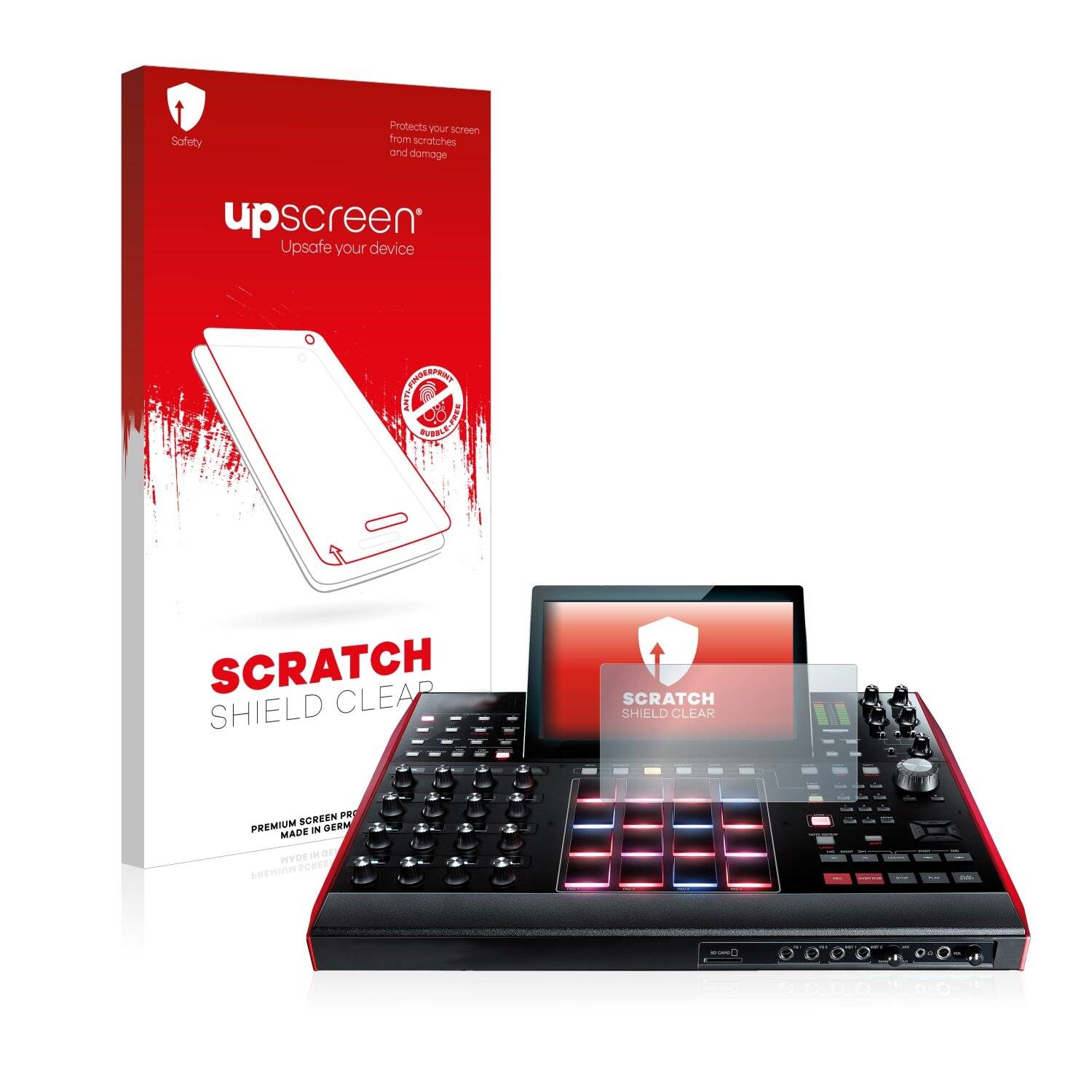 upscreen Scratch Shield Schutzfolie für Akai MPC X 10.1