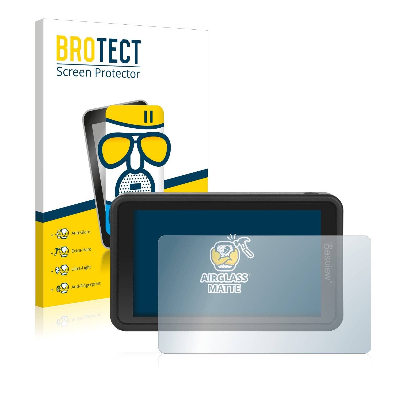BROTECT AirGlass Matte Schutzglas Folie für Desview R5