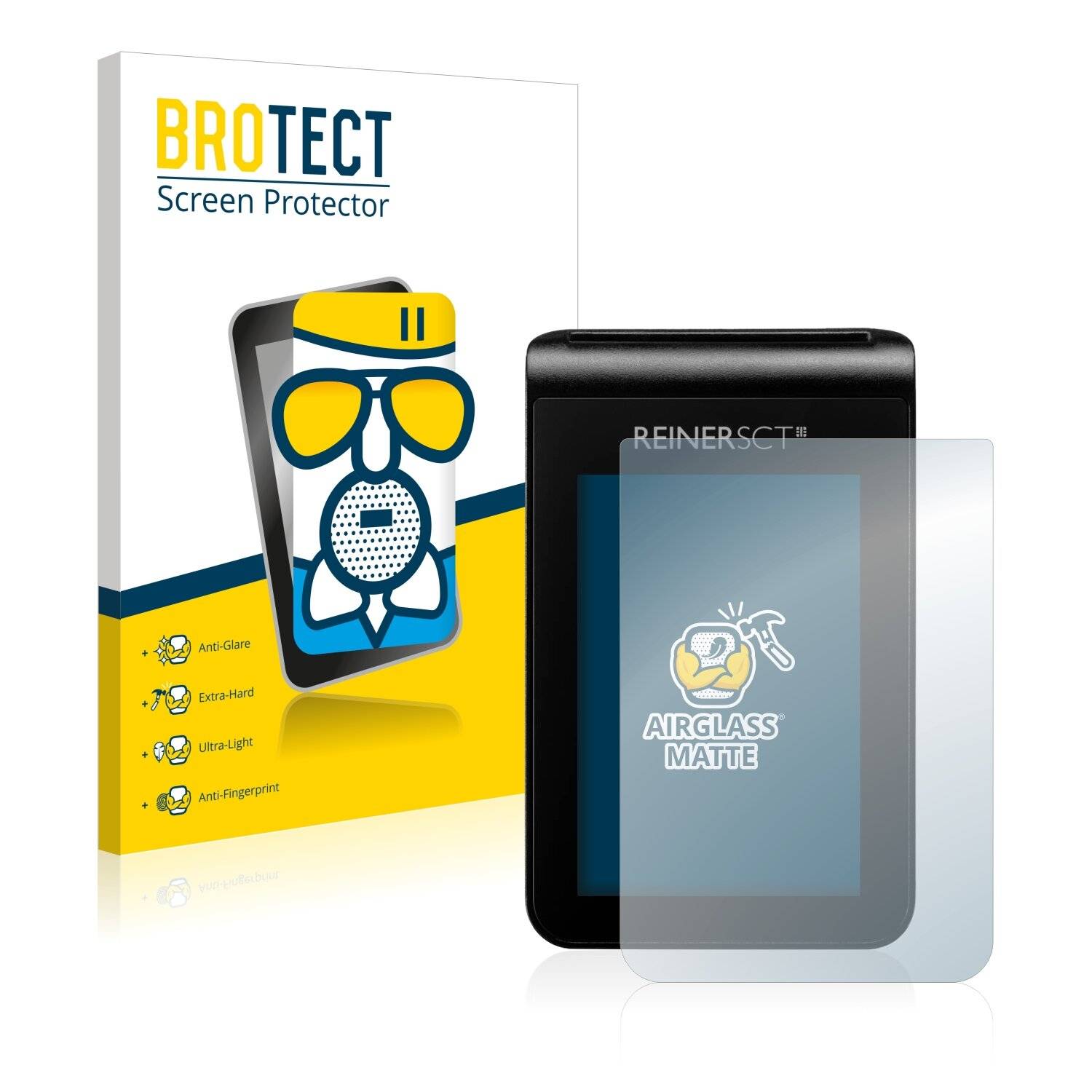 BROTECT AirGlass Matte Schutzglas Folie für REINER SCT tanJack