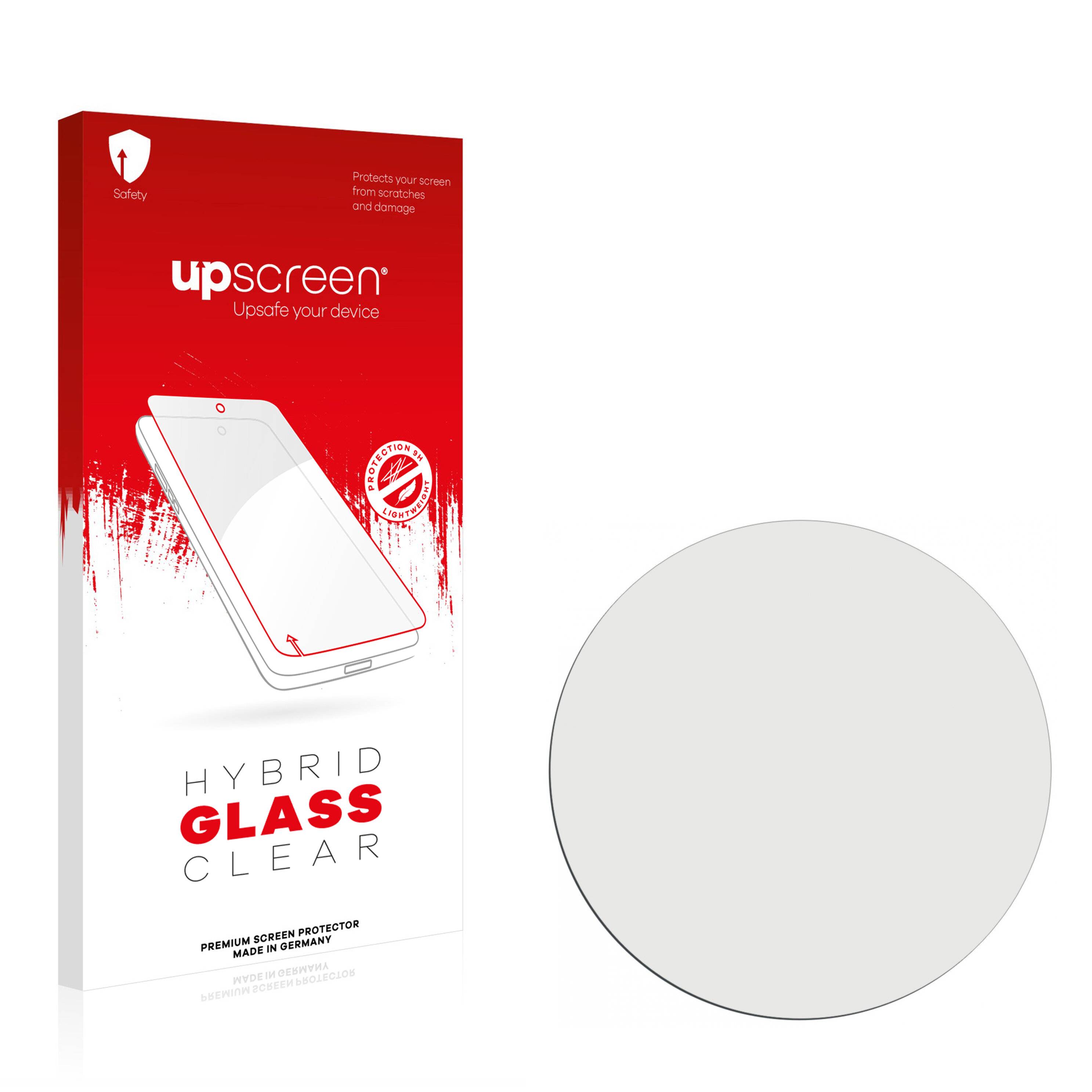 upscreen Hybrid Glass Clear Premium Schutzglas Folie für Suunto Core Regular